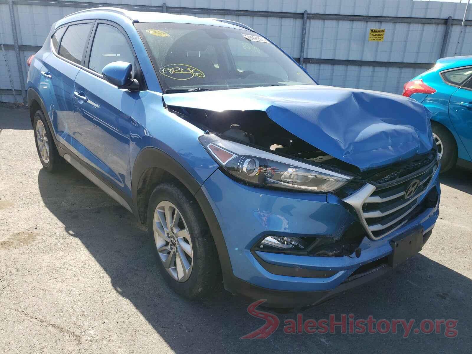 KM8J33A4XJU659160 2018 HYUNDAI TUCSON