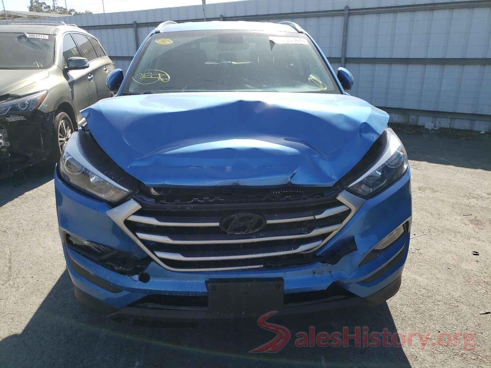 KM8J33A4XJU659160 2018 HYUNDAI TUCSON