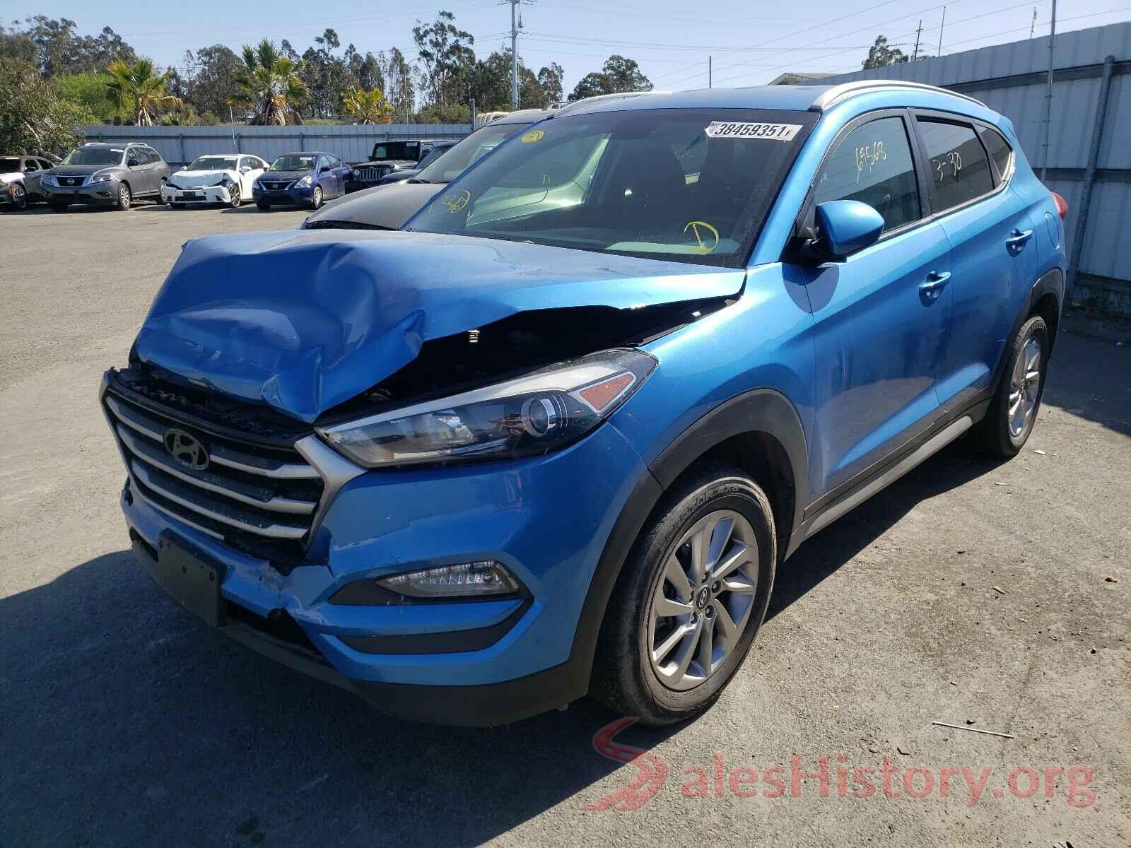 KM8J33A4XJU659160 2018 HYUNDAI TUCSON