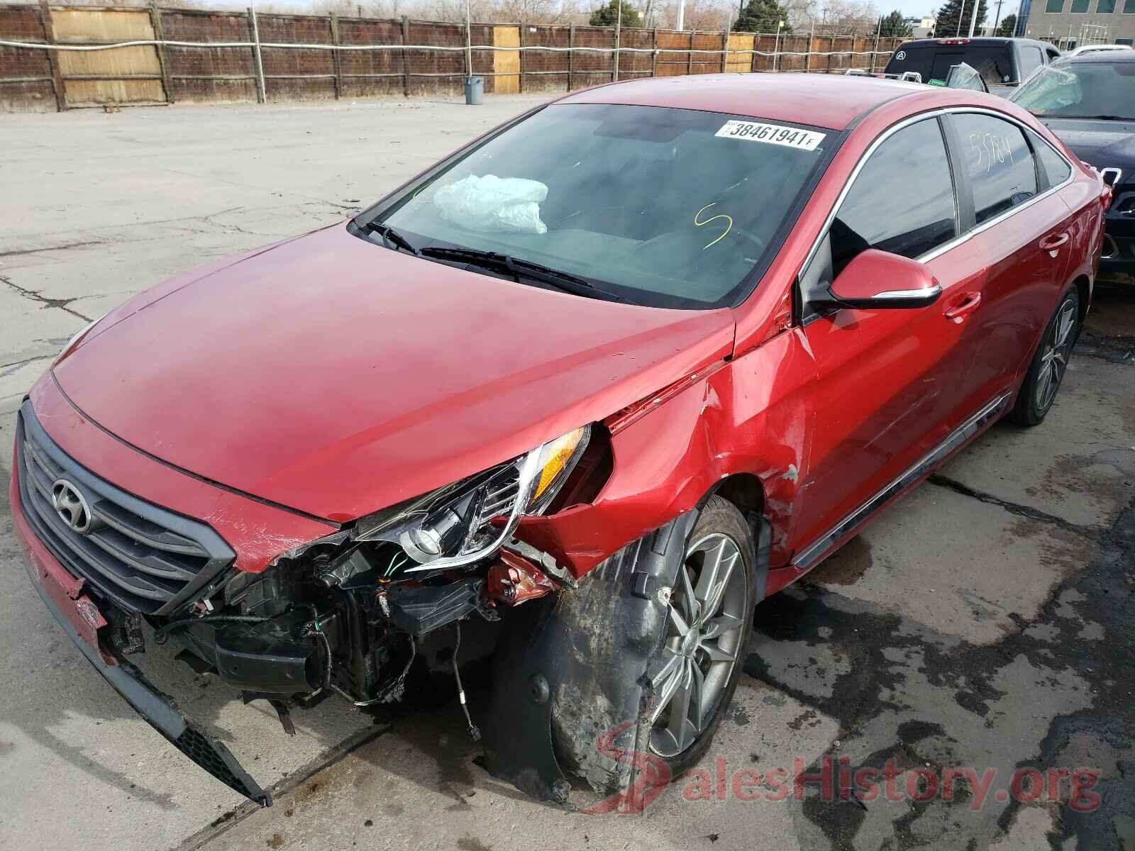 5NPE34AB4HH458904 2017 HYUNDAI SONATA