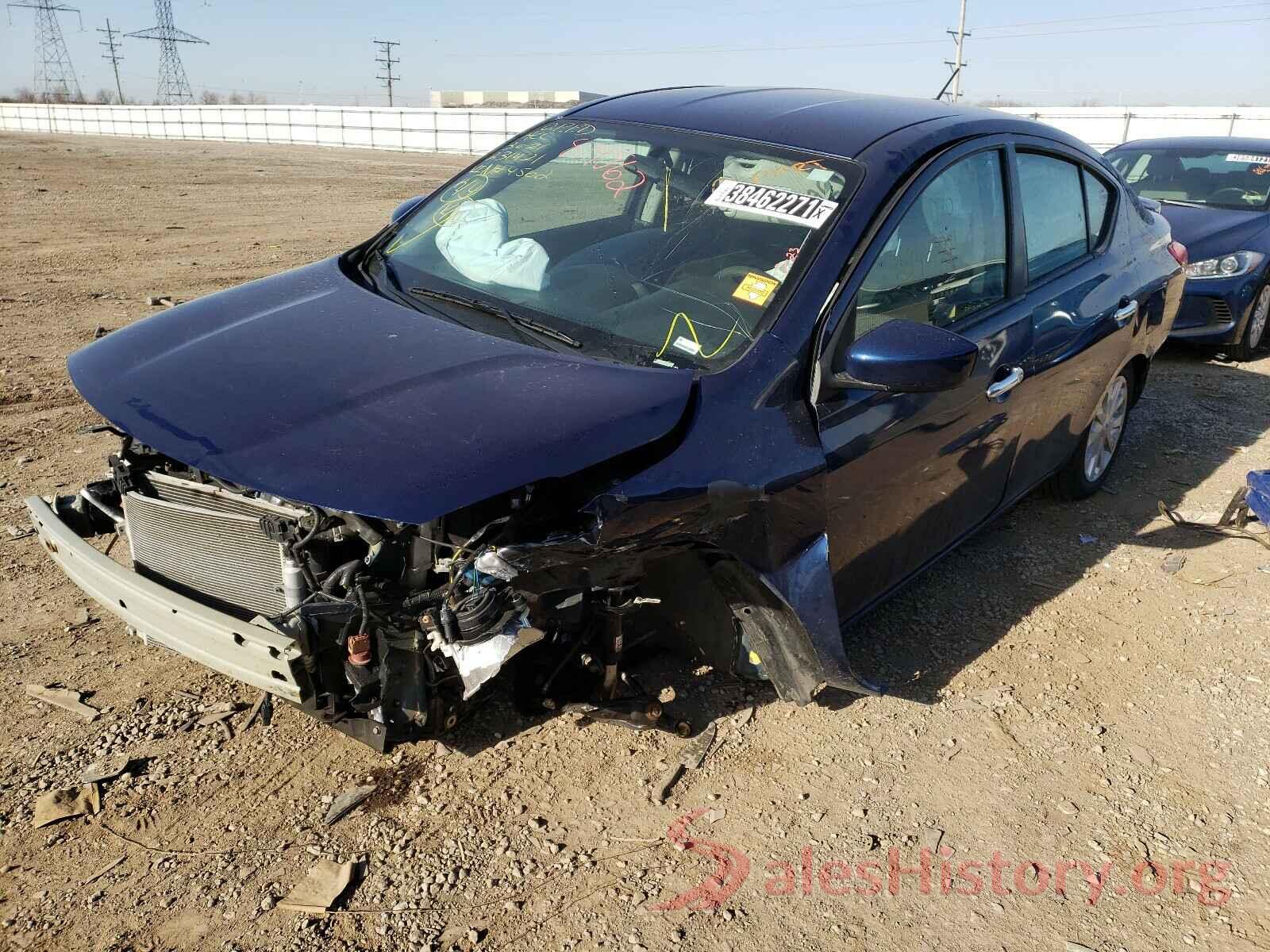 3N1CN7APXKL874562 2019 NISSAN VERSA