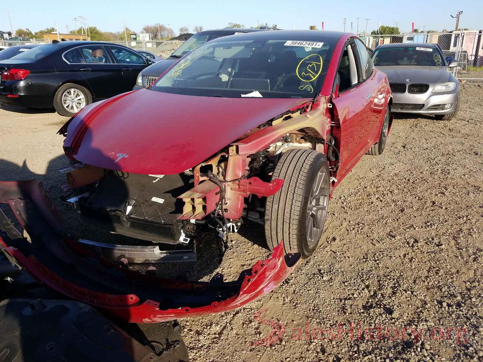 5YJ3E1EA6KF299102 2019 TESLA MODEL 3