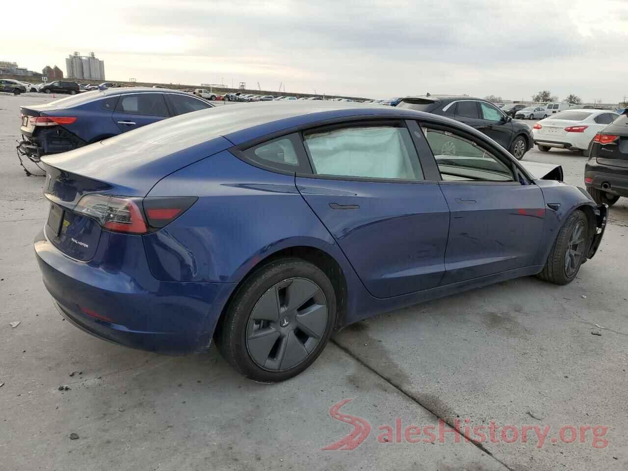 5YJ3E1EB8NF289636 2022 TESLA MODEL 3