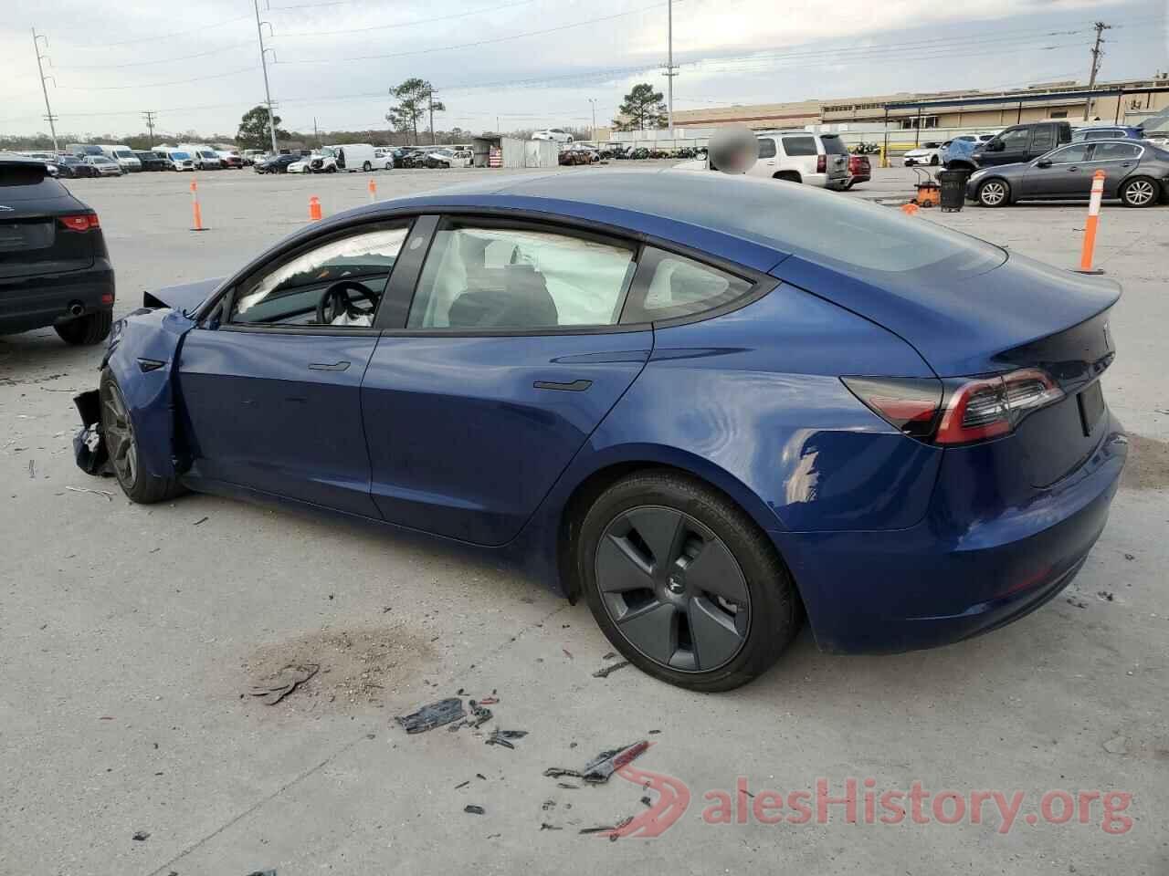 5YJ3E1EB8NF289636 2022 TESLA MODEL 3