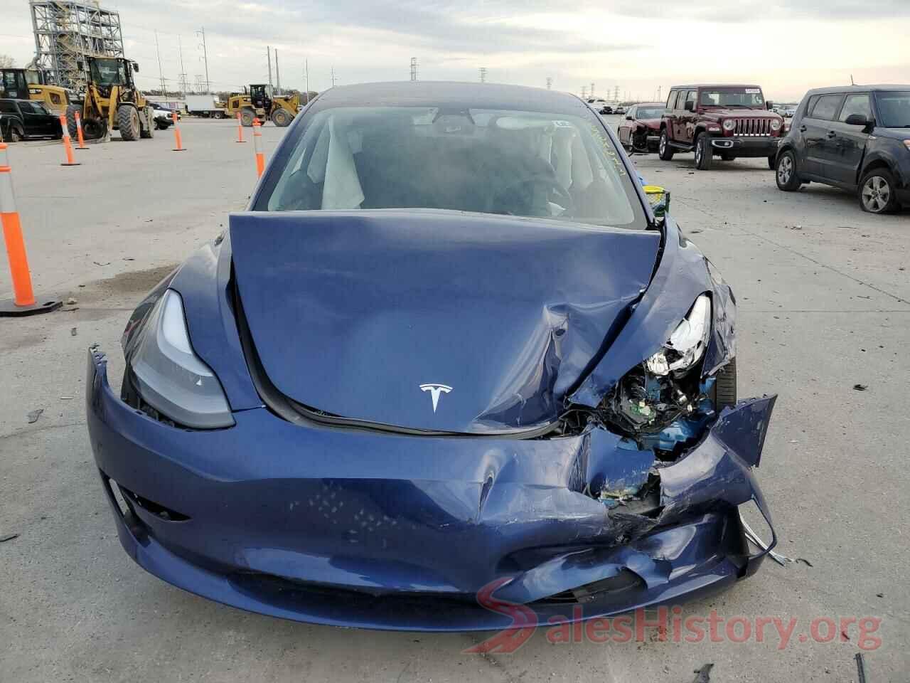 5YJ3E1EB8NF289636 2022 TESLA MODEL 3