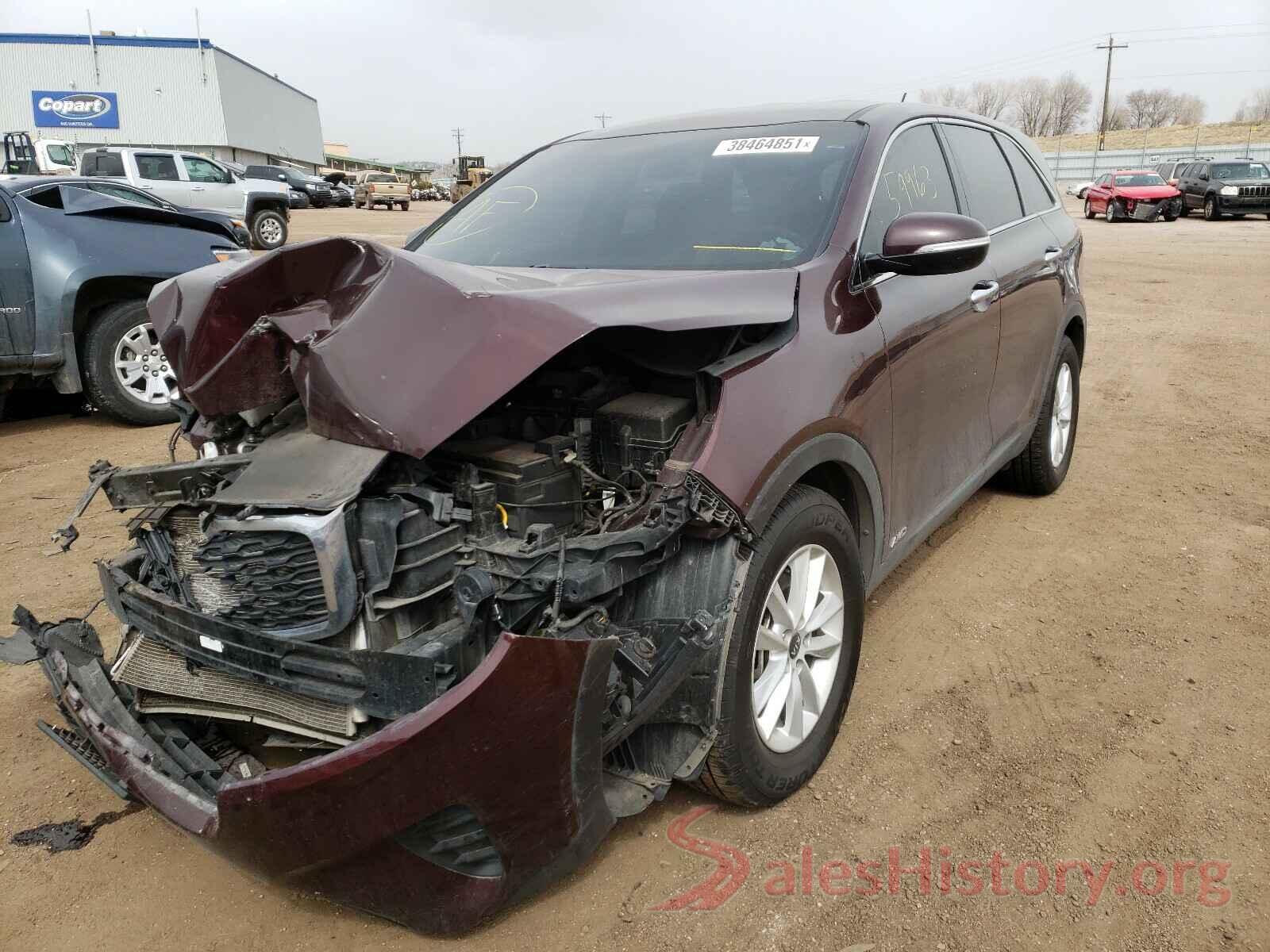 5XYPGDA51KG470174 2019 KIA SORENTO