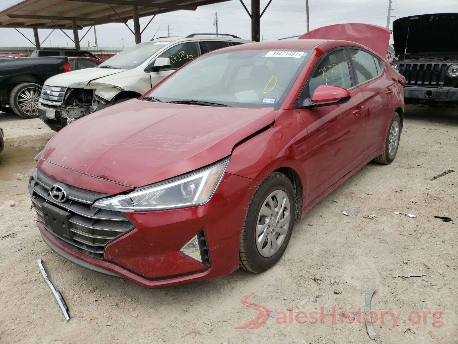 KMHD74LFXKU816578 2019 HYUNDAI ELANTRA