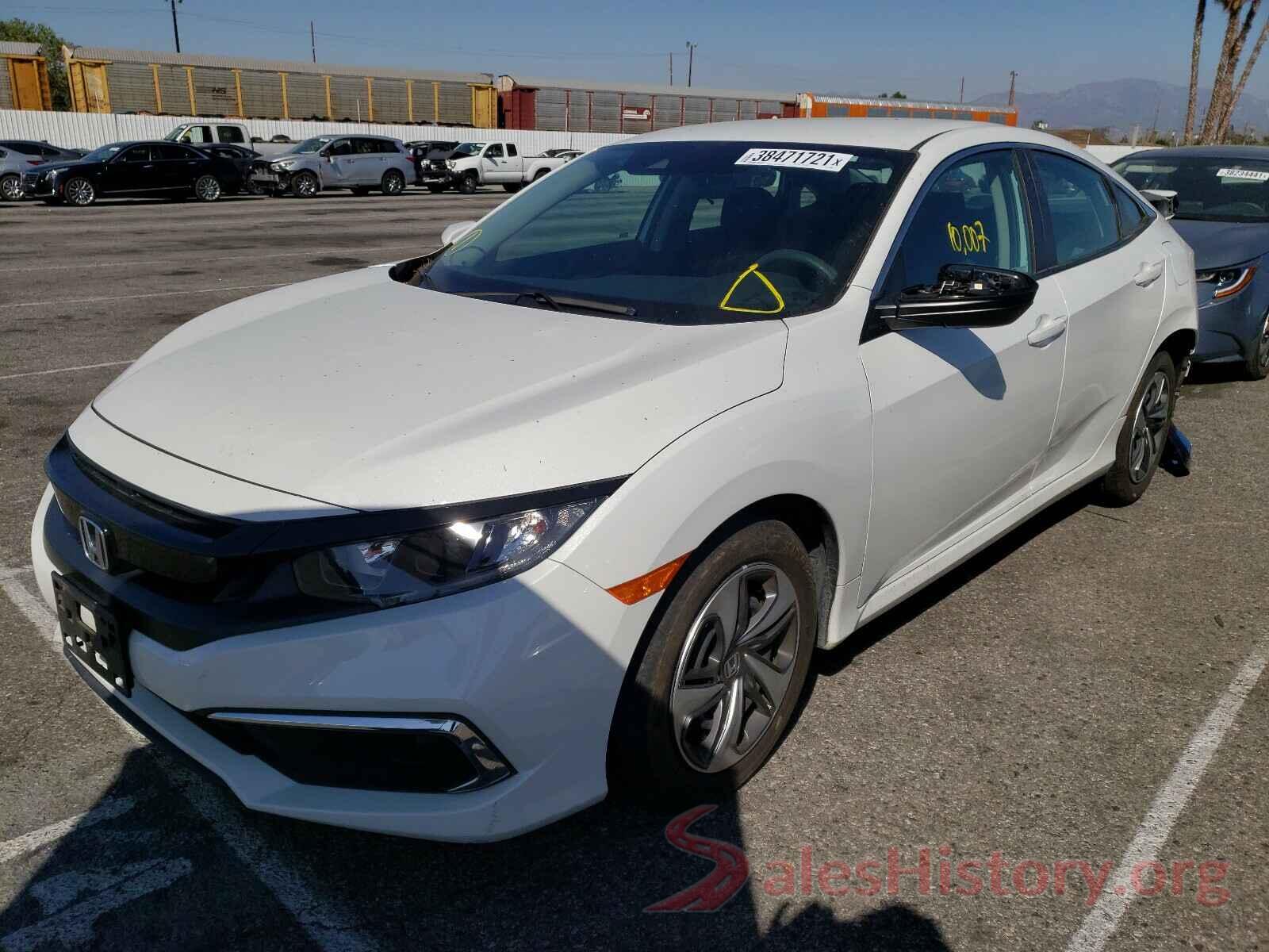 2HGFC2F6XKH504838 2019 HONDA CIVIC