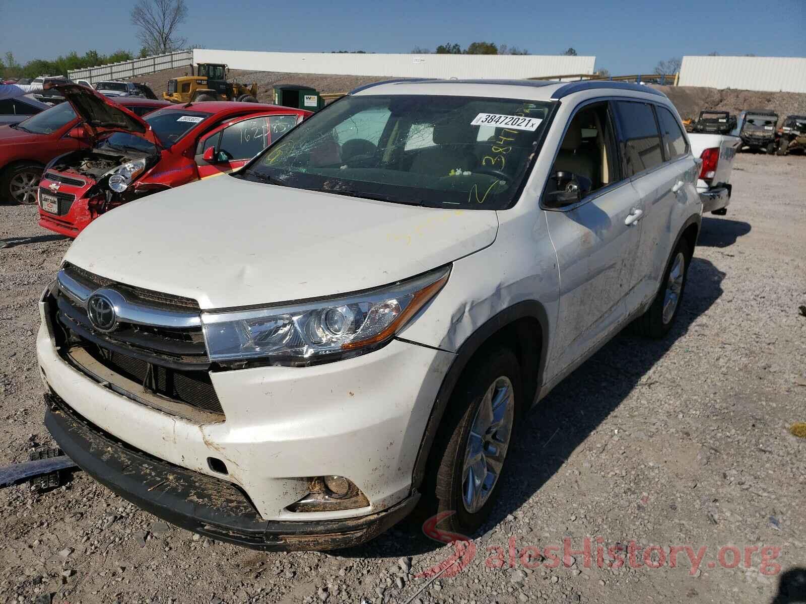 5TDYKRFH6GS138082 2016 TOYOTA HIGHLANDER