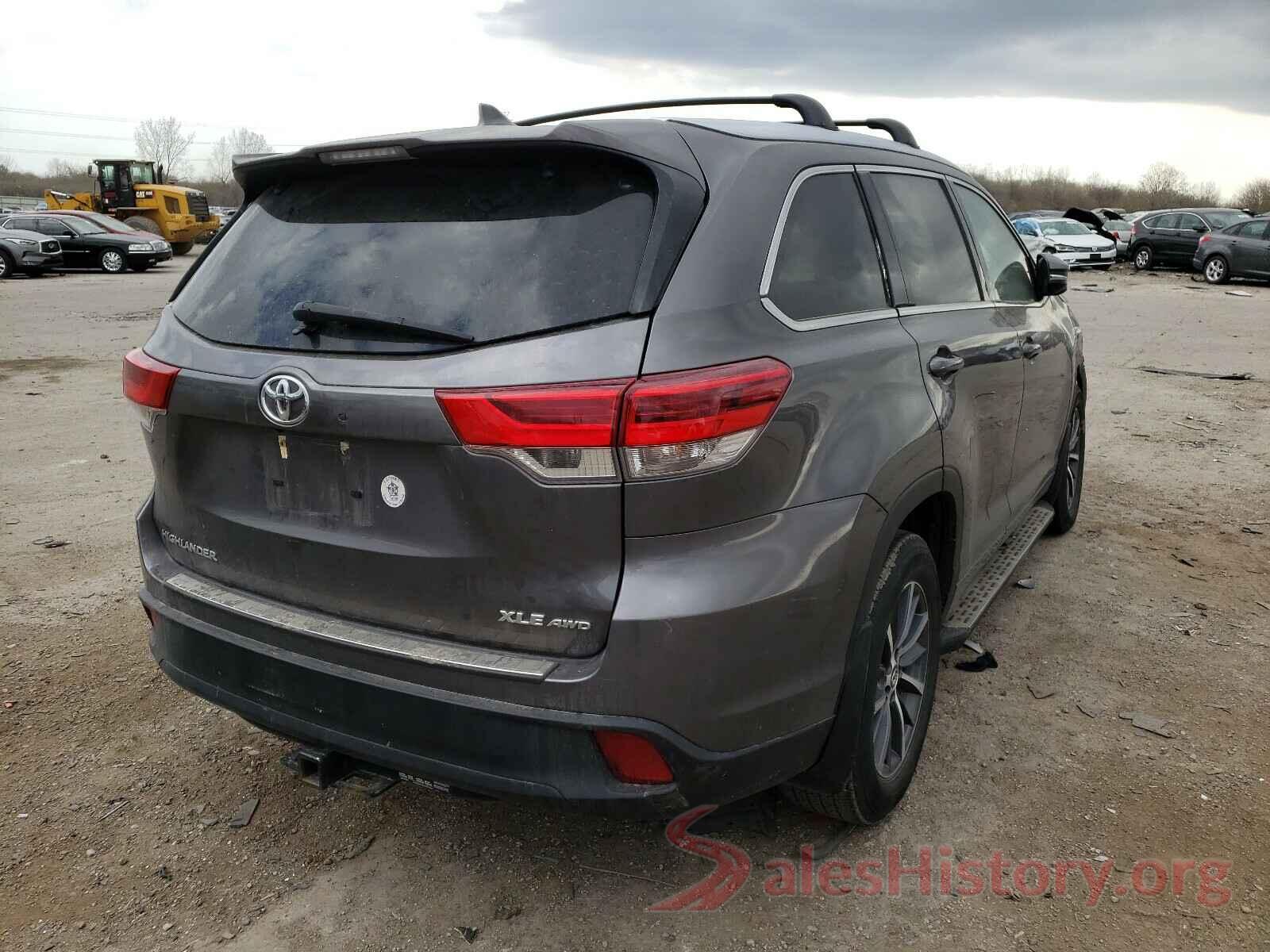 5TDJZRFH3JS536774 2018 TOYOTA HIGHLANDER