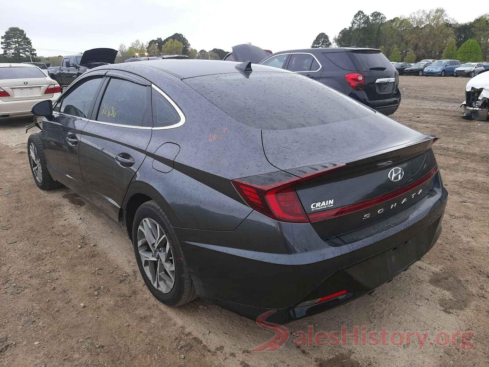 5NPEL4JA3LH006037 2020 HYUNDAI SONATA