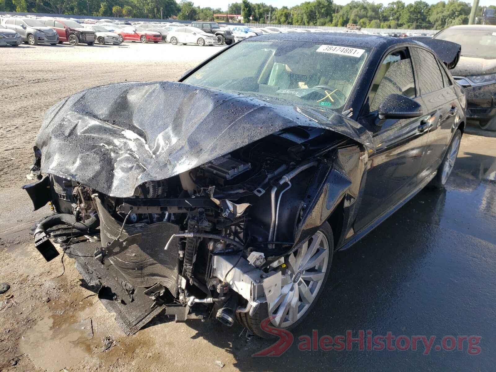 WAUKMAF40JA098968 2018 AUDI A4