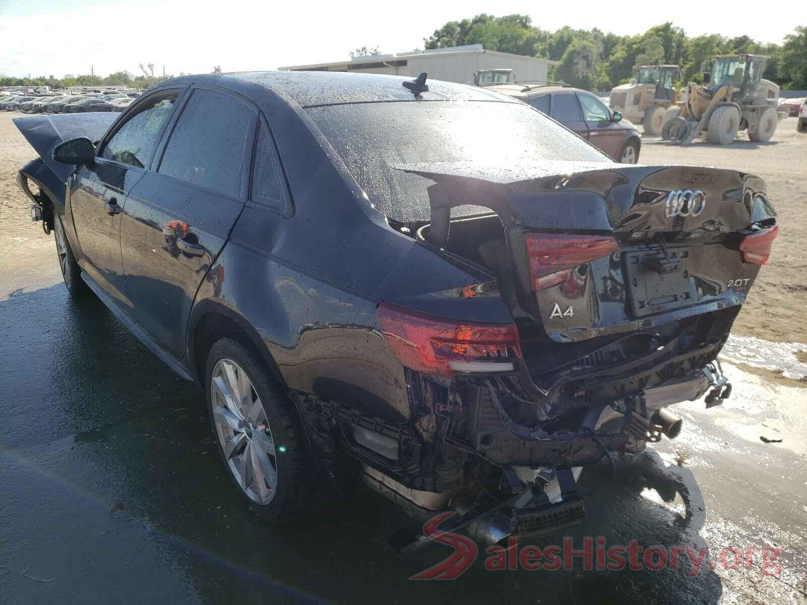 WAUKMAF40JA098968 2018 AUDI A4