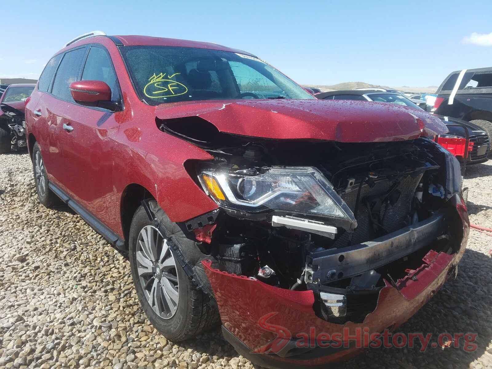 5N1DR2MM0HC646290 2017 NISSAN PATHFINDER