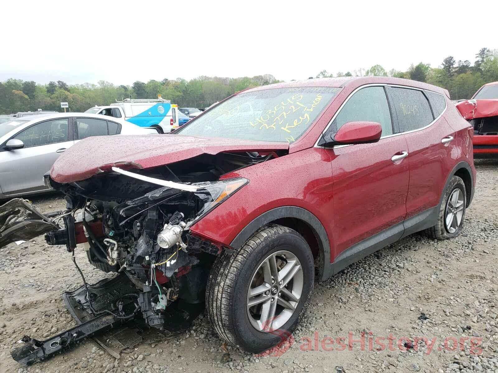 5XYZT3LB2HG403545 2017 HYUNDAI SANTA FE