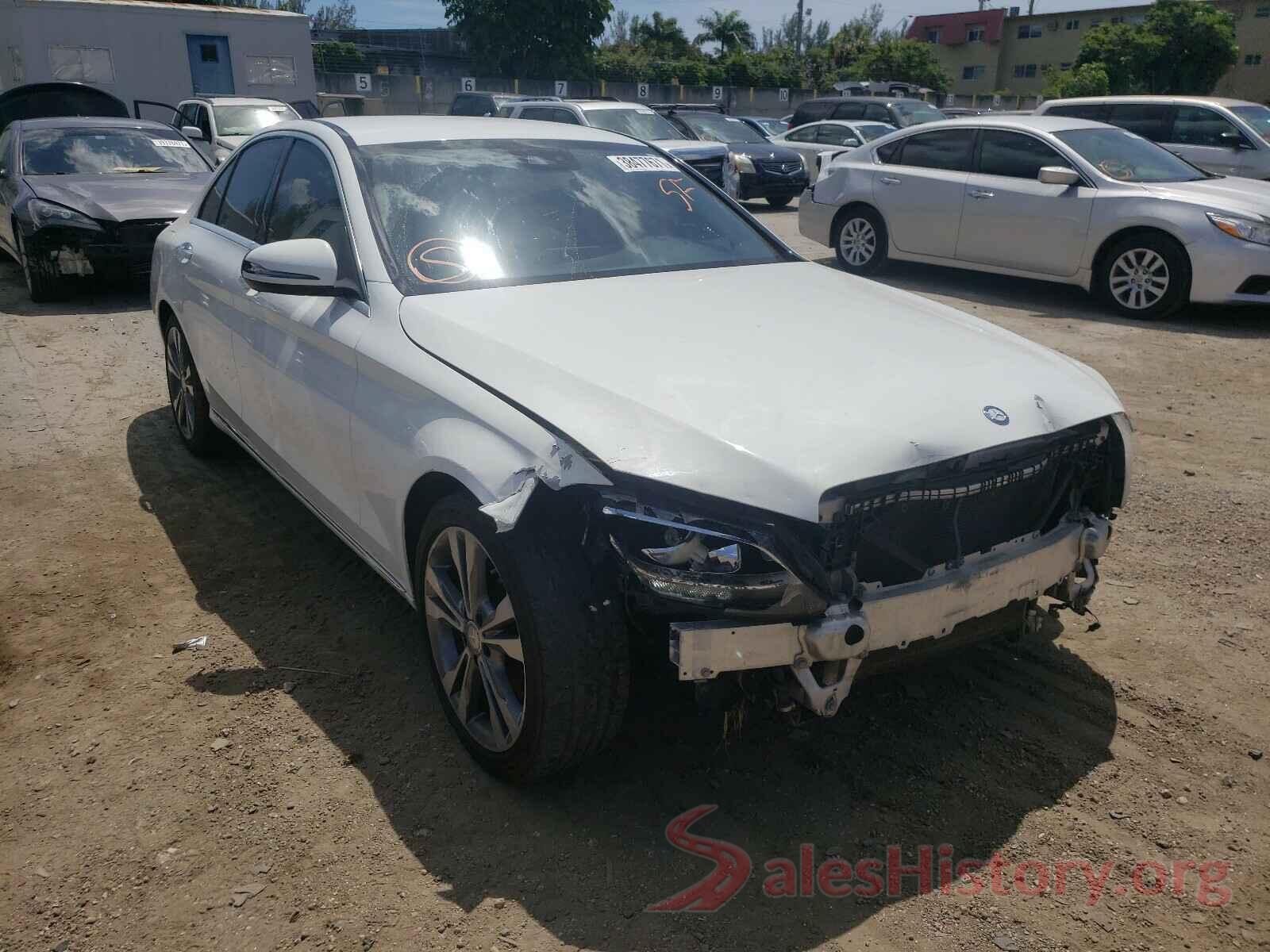 55SWF4JBXGU134542 2016 MERCEDES-BENZ C CLASS