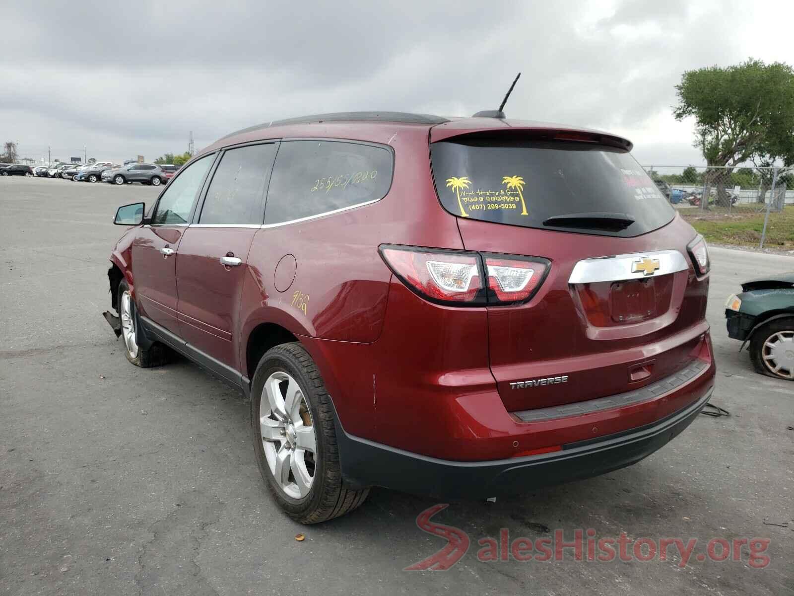 1GNKRGKD6HJ309833 2017 CHEVROLET TRAVERSE