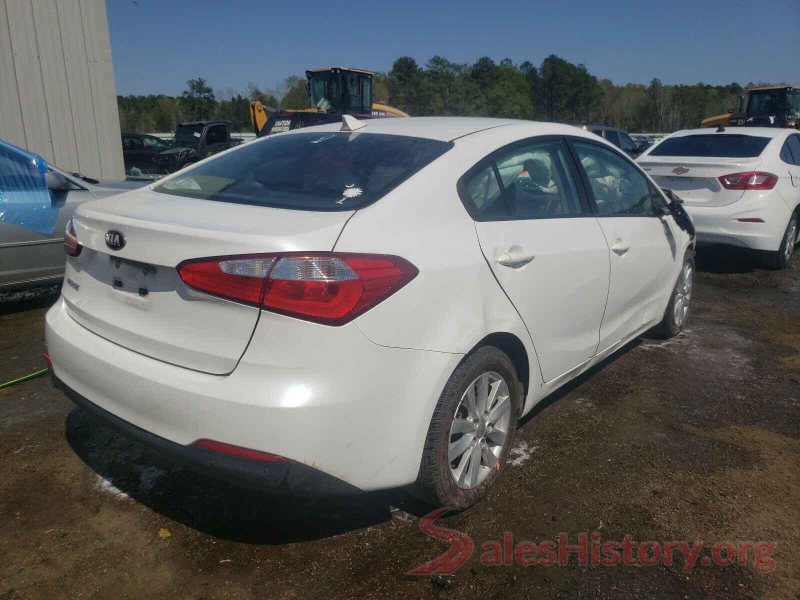 KNAFX4A69G5443578 2016 KIA FORTE