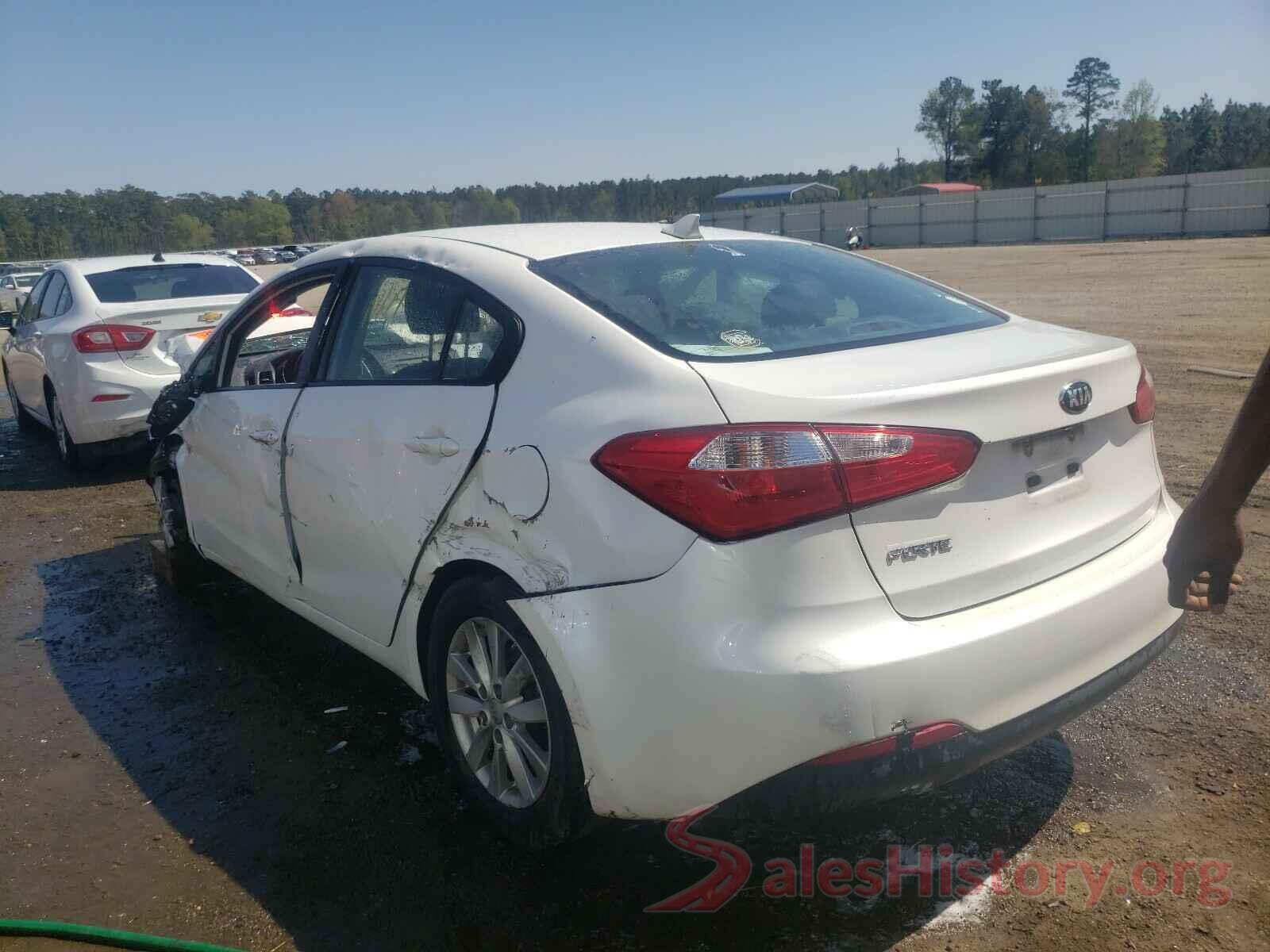 KNAFX4A69G5443578 2016 KIA FORTE