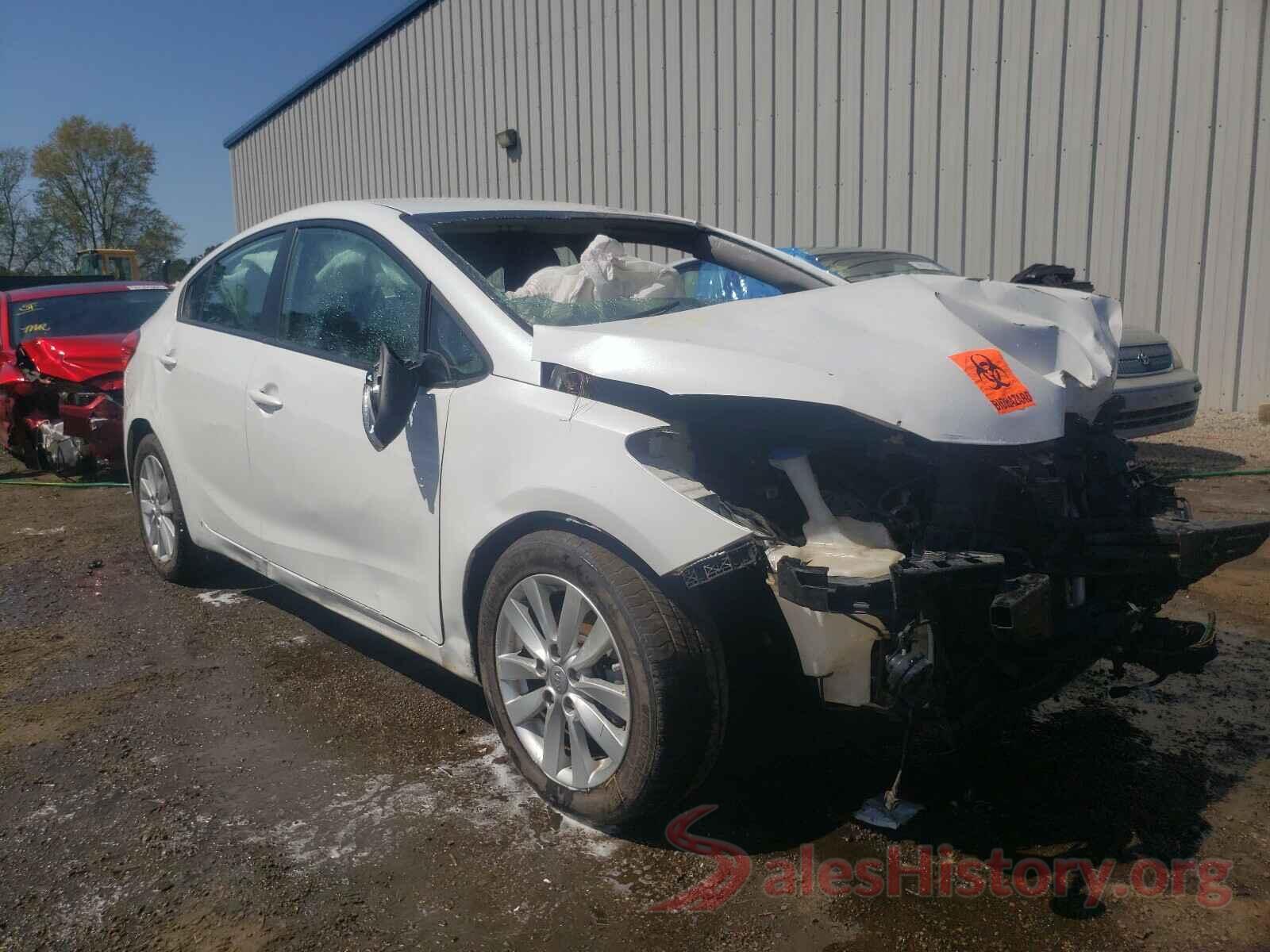 KNAFX4A69G5443578 2016 KIA FORTE