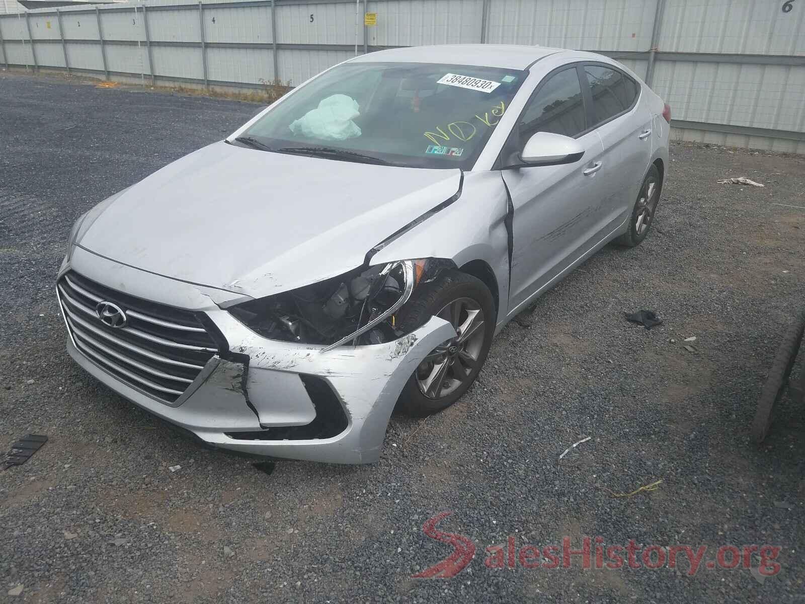 5NPD84LF9HH129953 2017 HYUNDAI ELANTRA