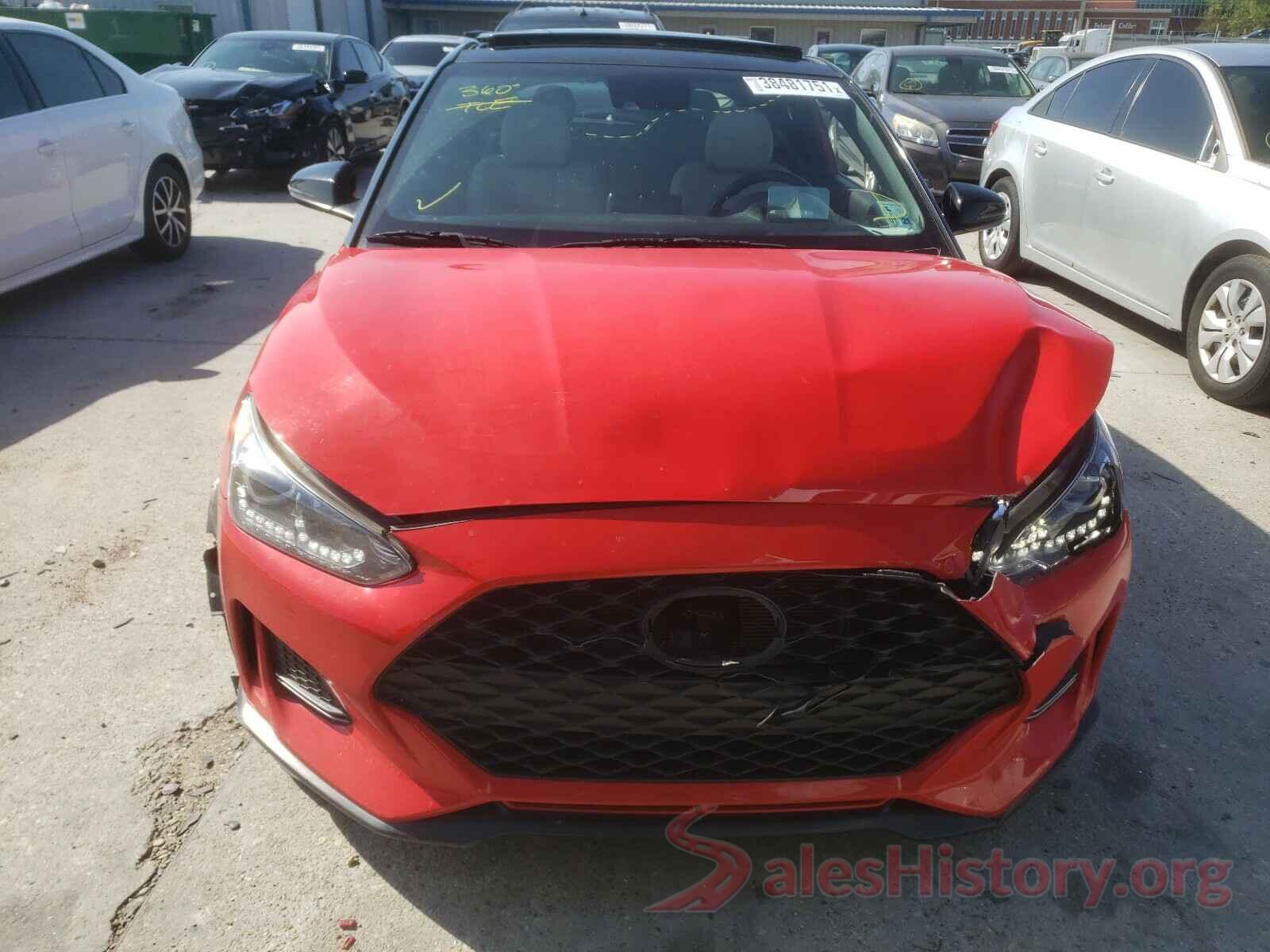 KMHTH6AB4KU010885 2019 HYUNDAI VELOSTER