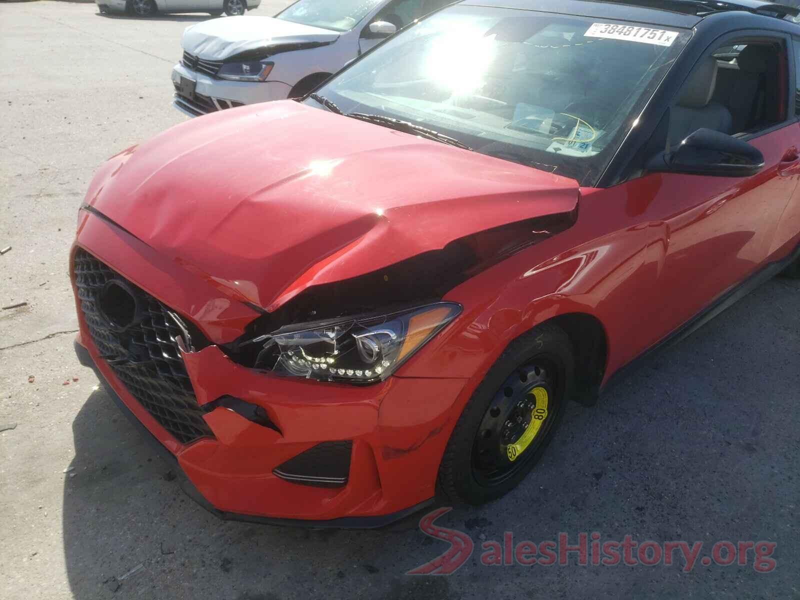 KMHTH6AB4KU010885 2019 HYUNDAI VELOSTER