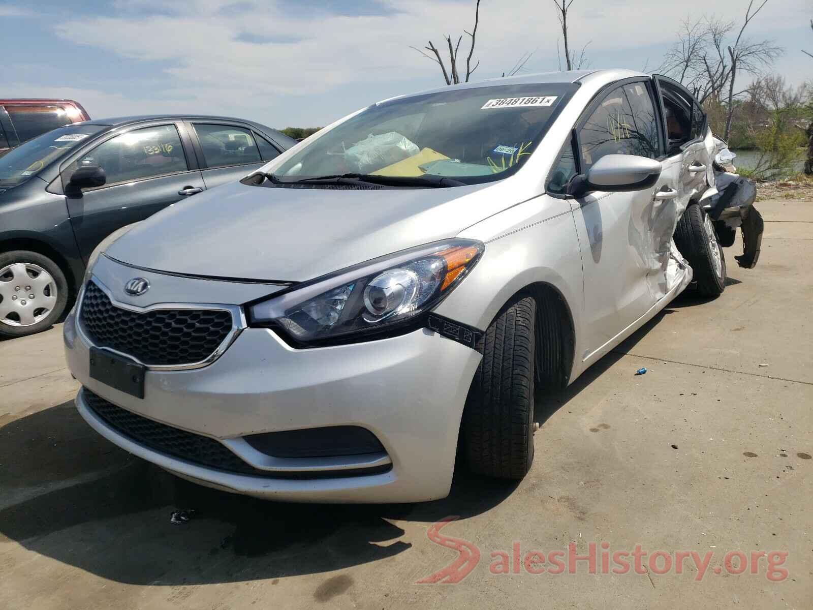 KNAFK4A65G5509302 2016 KIA FORTE