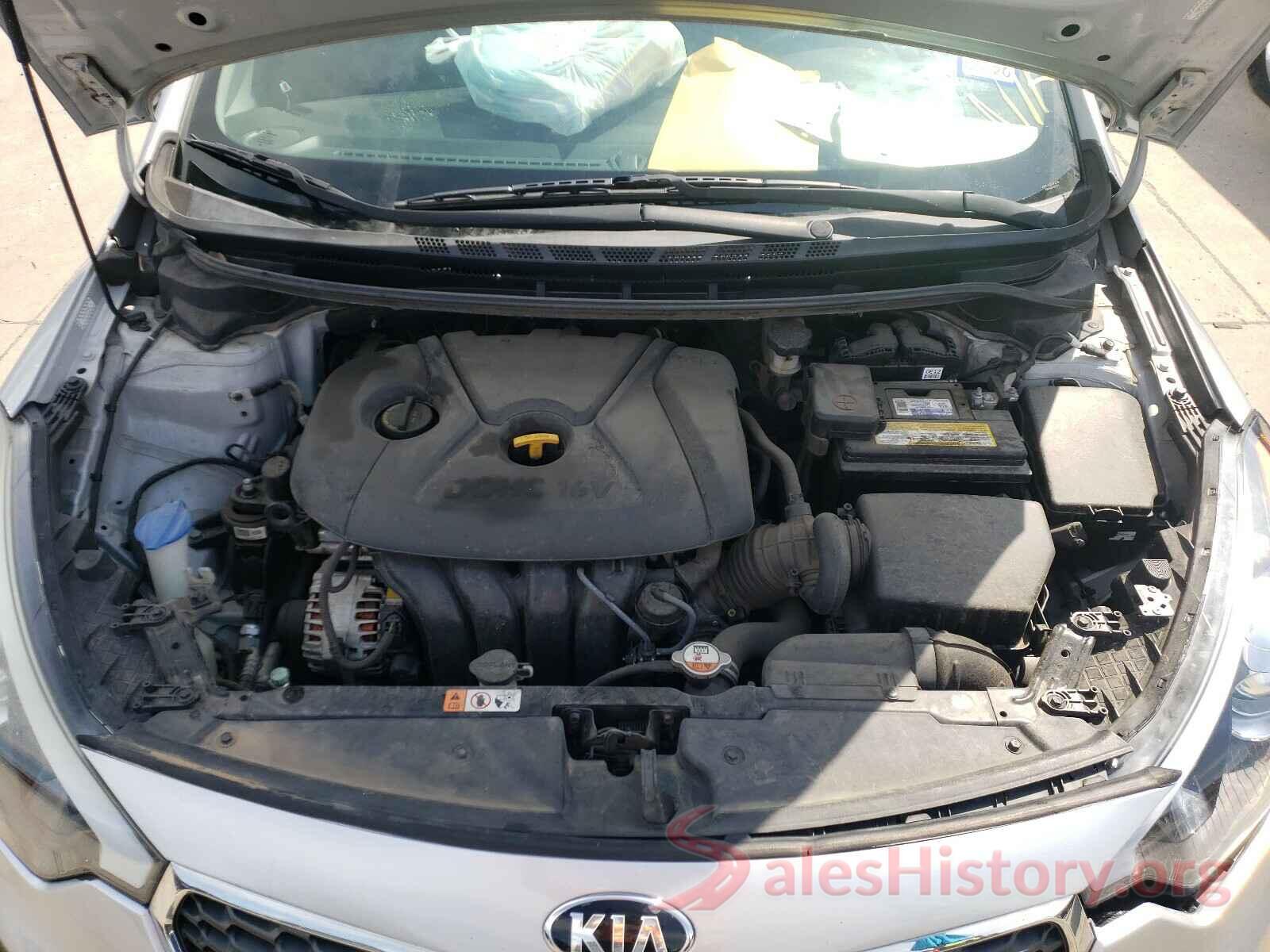 KNAFK4A65G5509302 2016 KIA FORTE