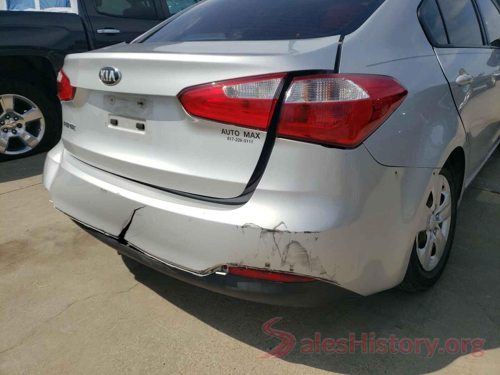 KNAFK4A65G5509302 2016 KIA FORTE