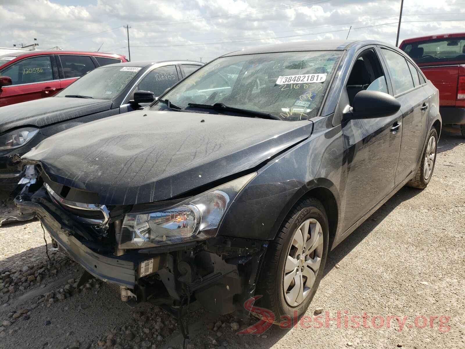 1G1PC5SH7G7216833 2016 CHEVROLET CRUZE