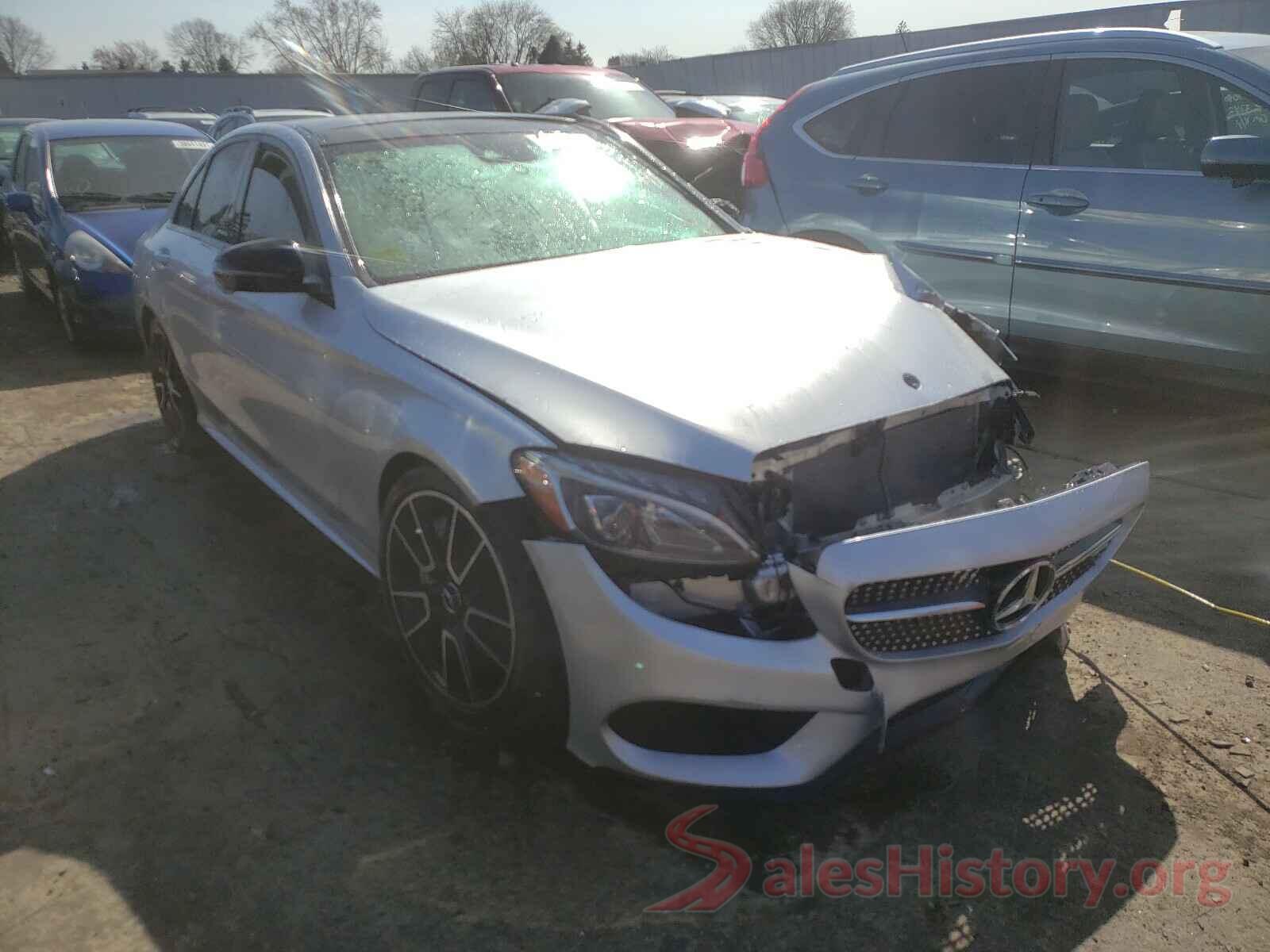 55SWF6EB1HU185046 2017 MERCEDES-BENZ C-CLASS