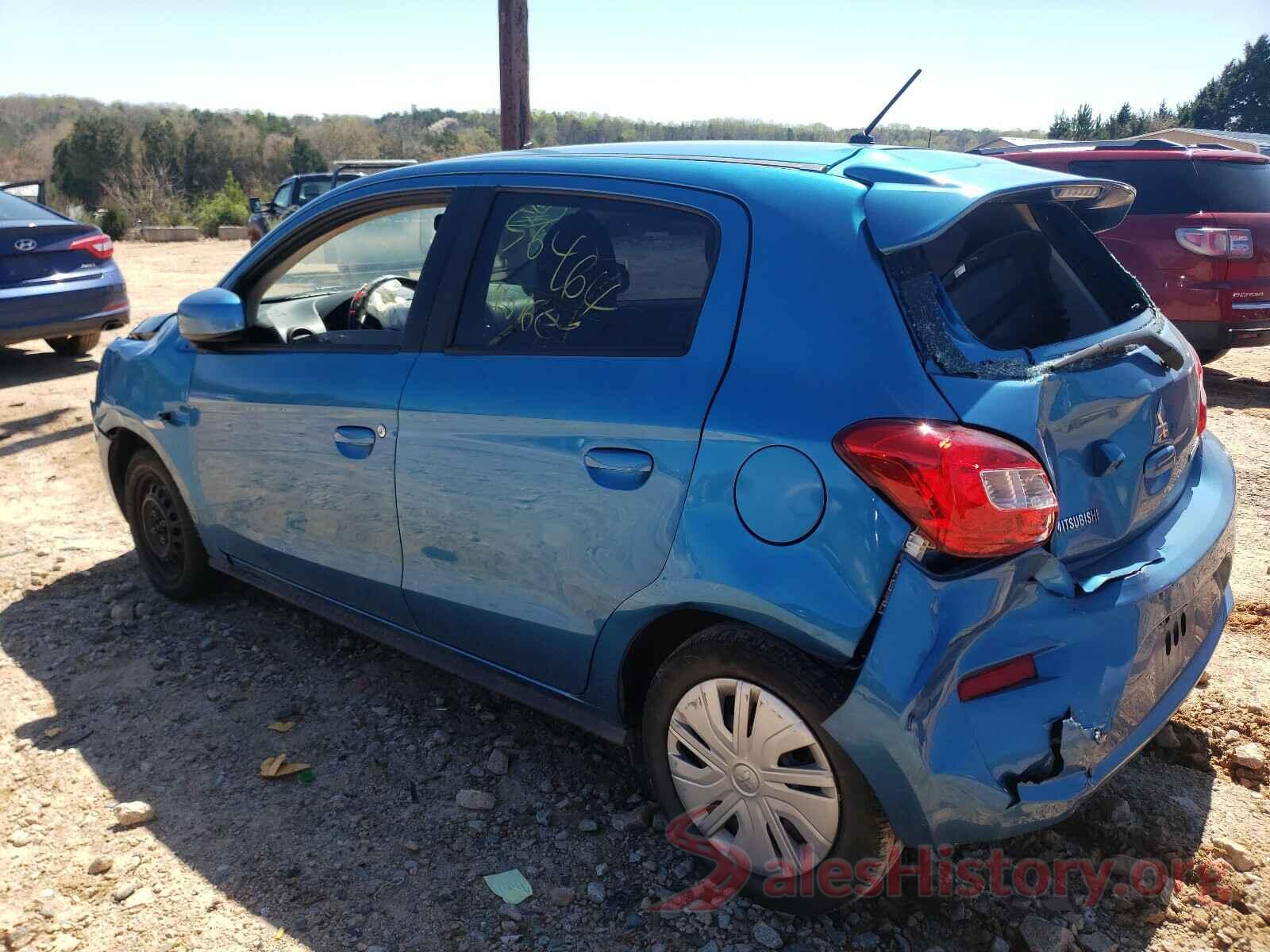 ML32A3HJ1KH001167 2019 MITSUBISHI MIRAGE