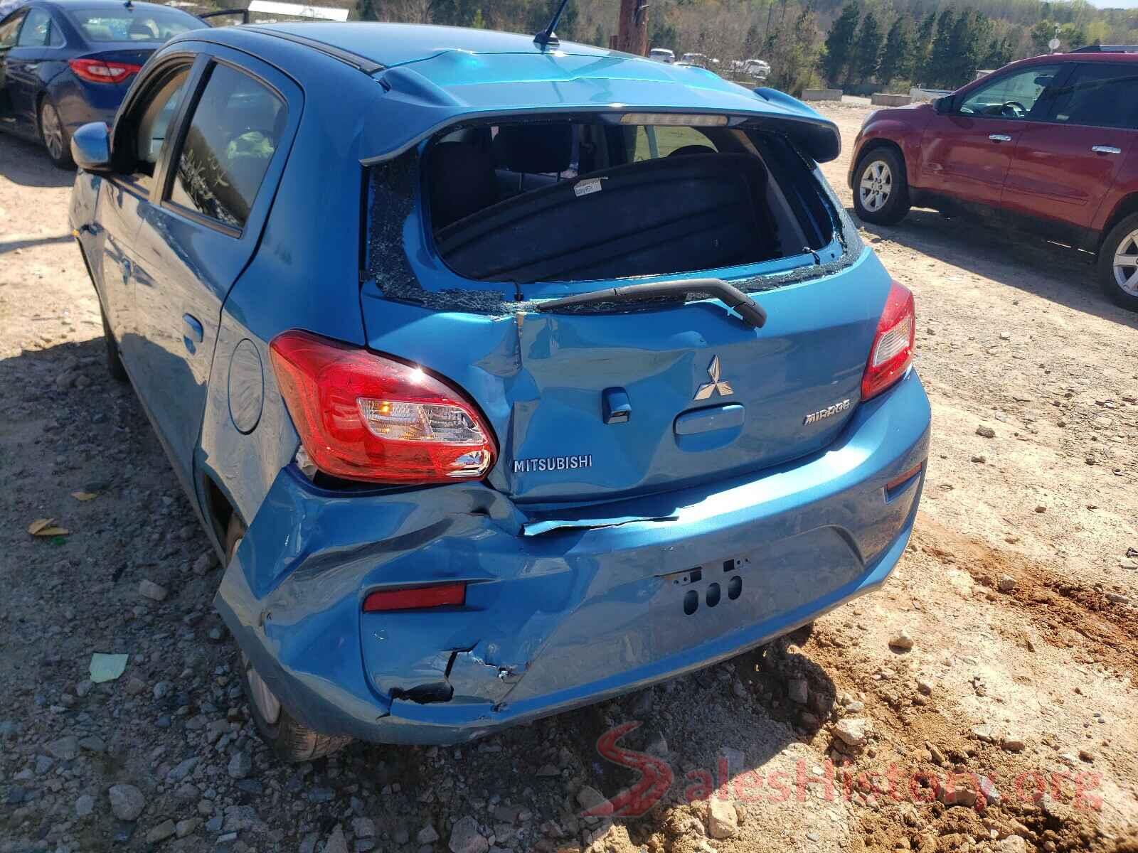 ML32A3HJ1KH001167 2019 MITSUBISHI MIRAGE