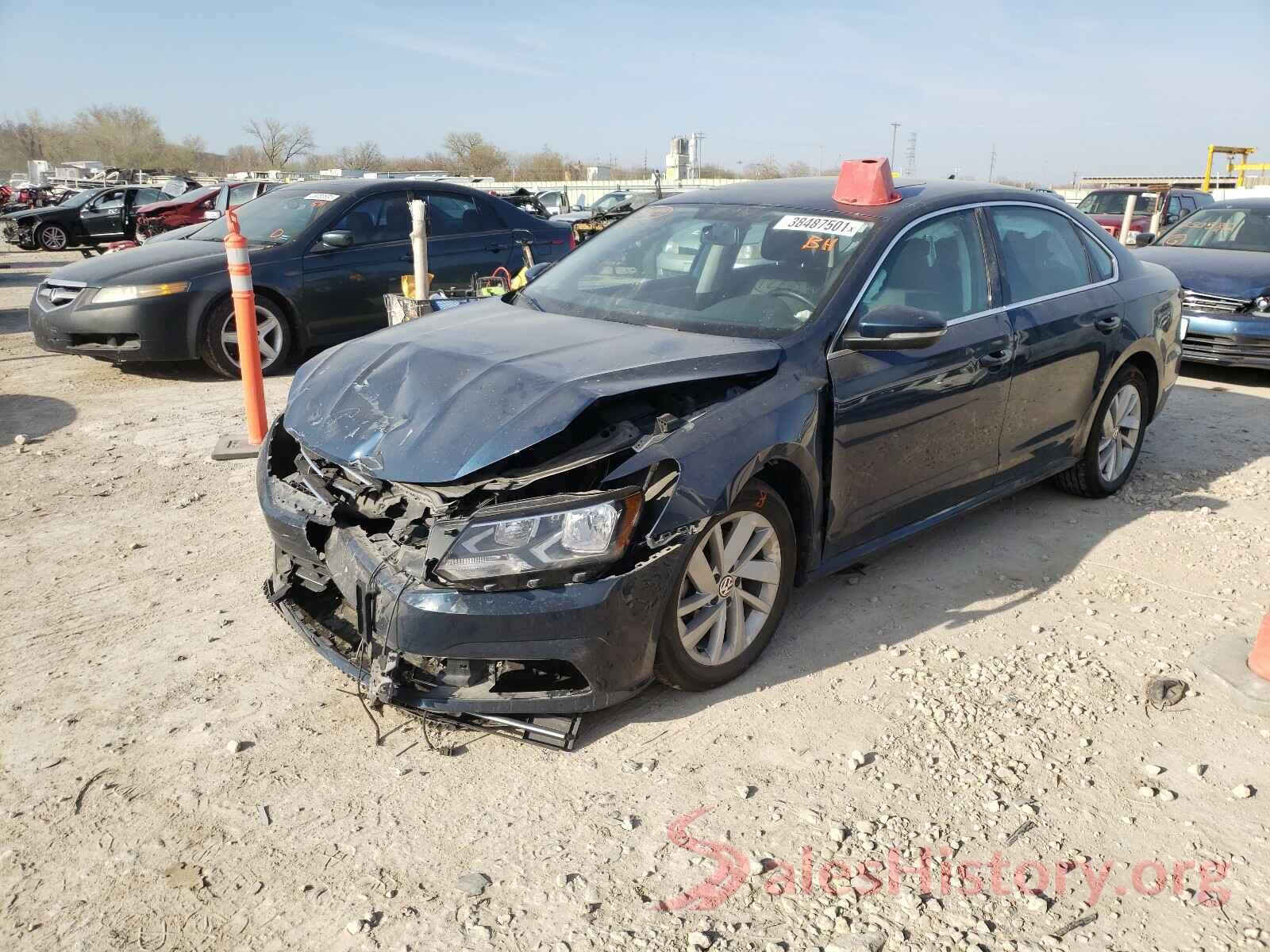 1VWBA7A33JC051450 2018 VOLKSWAGEN PASSAT