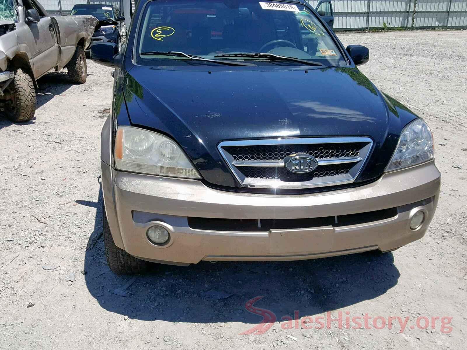 KNDJC733445316083 2004 KIA SORENTO EX