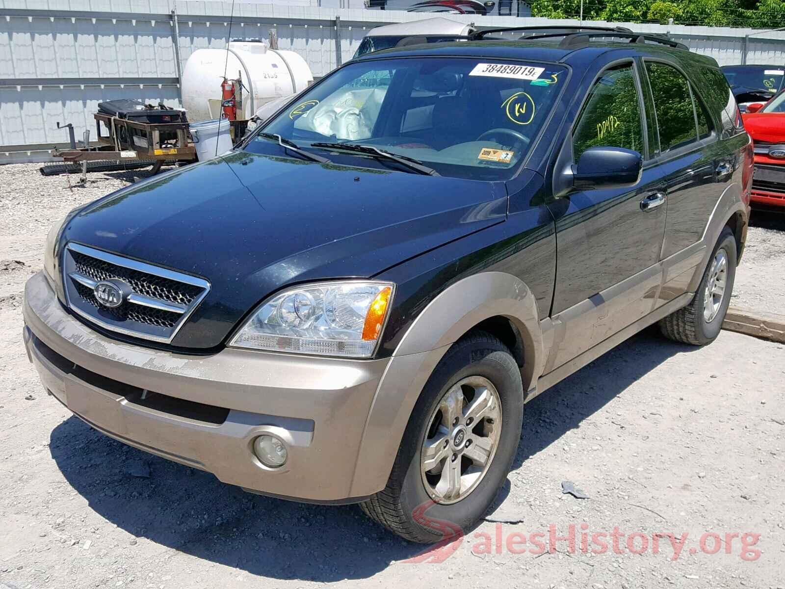 KNDJC733445316083 2004 KIA SORENTO EX