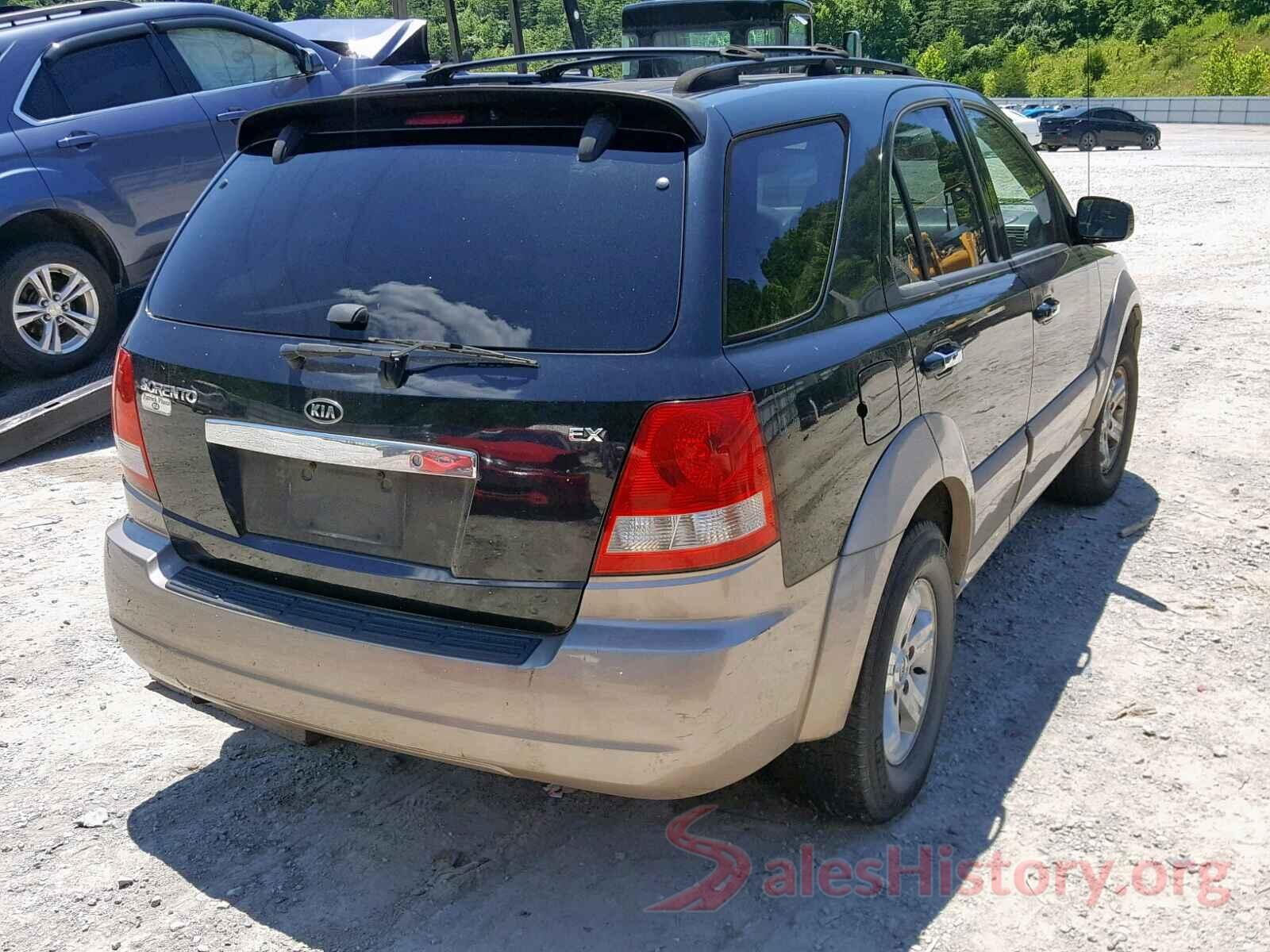 KNDJC733445316083 2004 KIA SORENTO EX