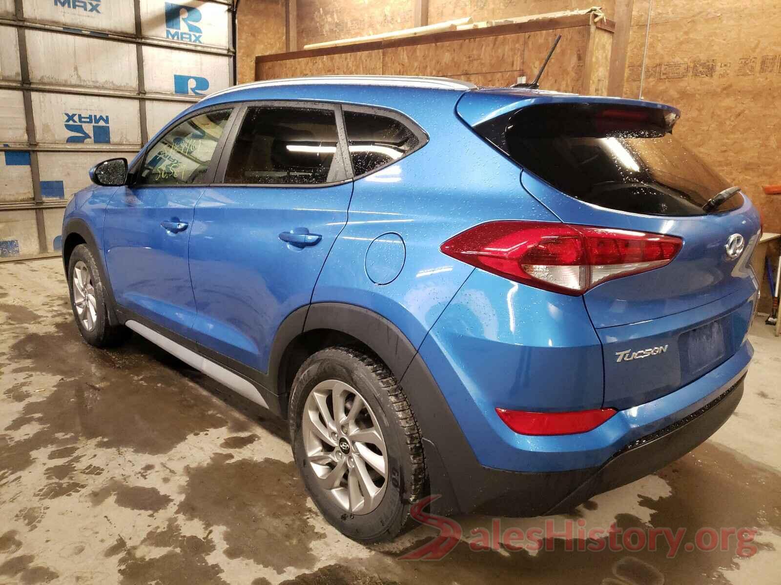 KM8J3CA44HU503299 2017 HYUNDAI TUCSON