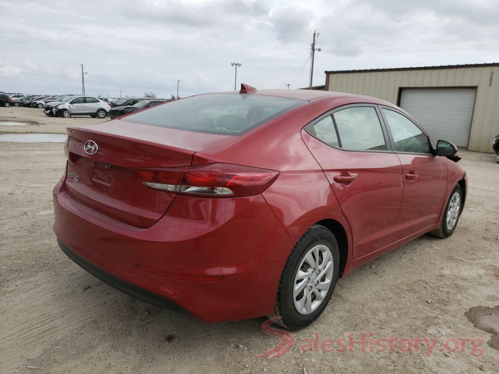 5NPD74LF9HH101301 2017 HYUNDAI ELANTRA