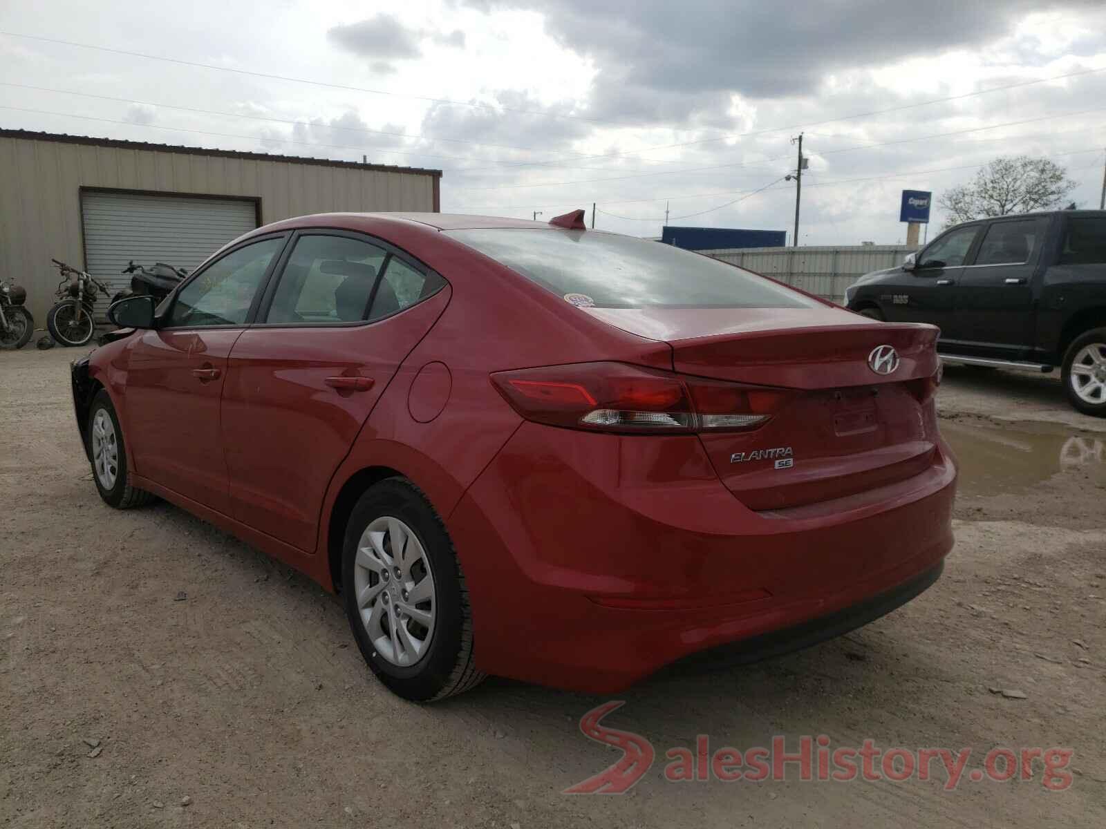 5NPD74LF9HH101301 2017 HYUNDAI ELANTRA