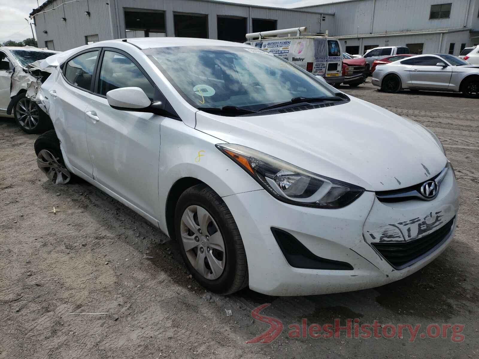 5NPDH4AE1GH740083 2016 HYUNDAI ELANTRA