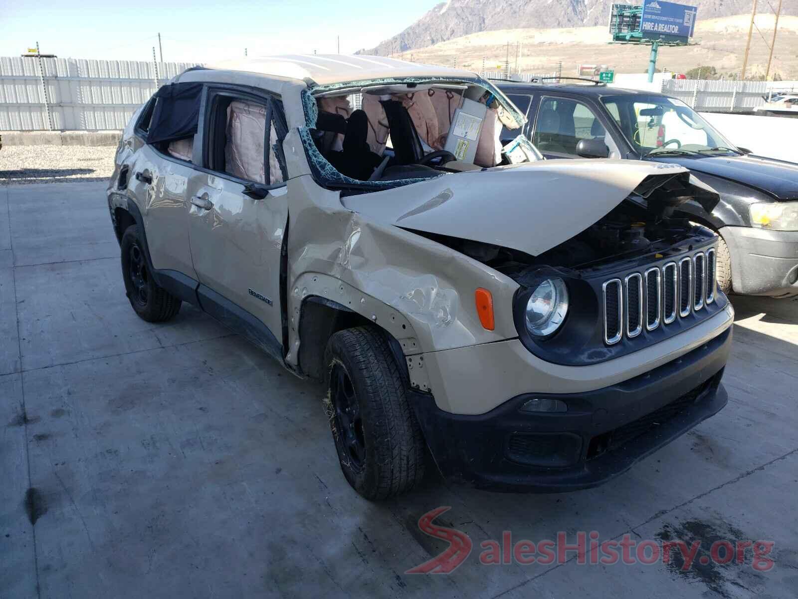 ZACCJBAT8GPE36162 2016 JEEP RENEGADE