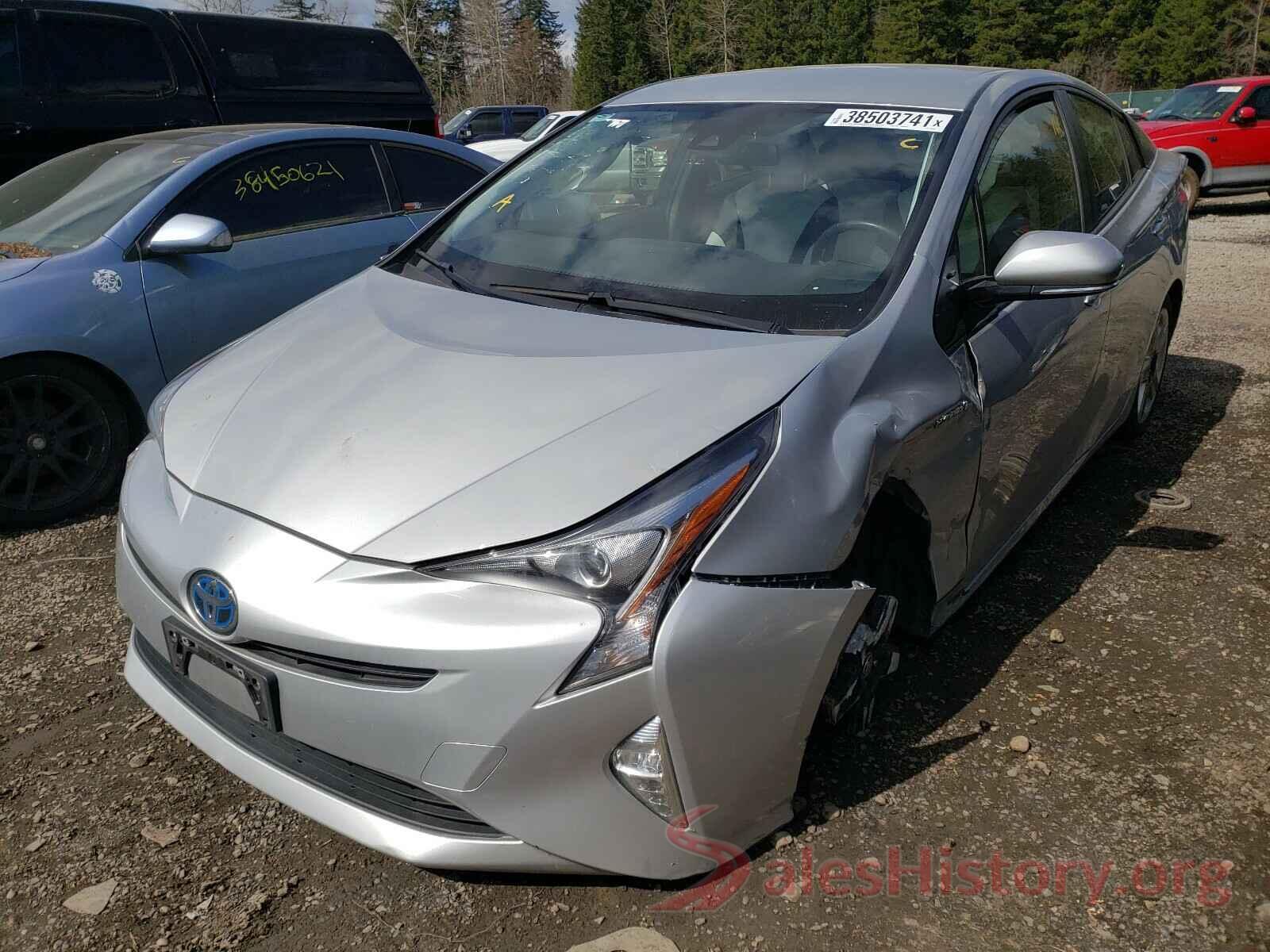 JTDKARFU4G3506959 2016 TOYOTA PRIUS