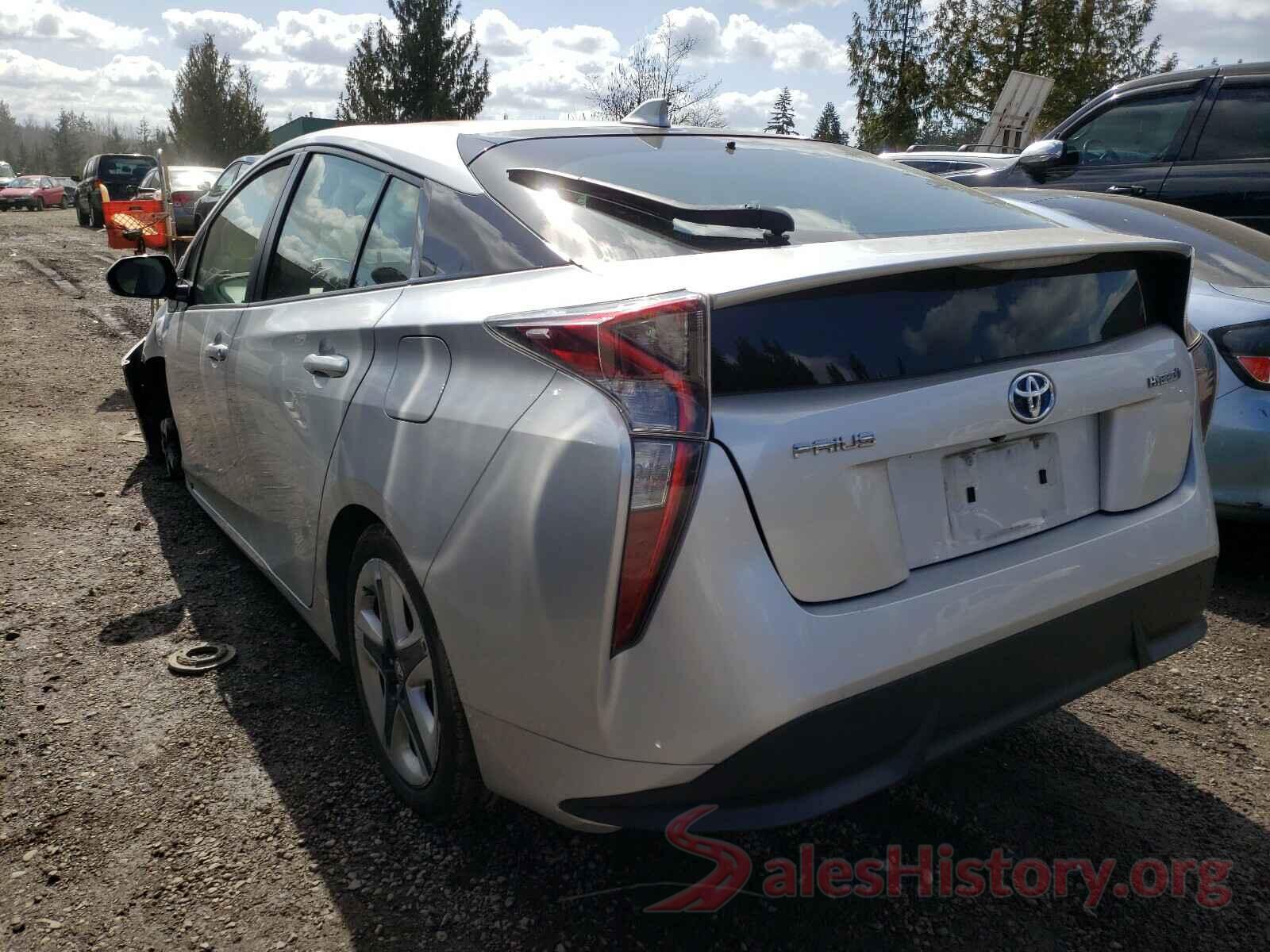 JTDKARFU4G3506959 2016 TOYOTA PRIUS