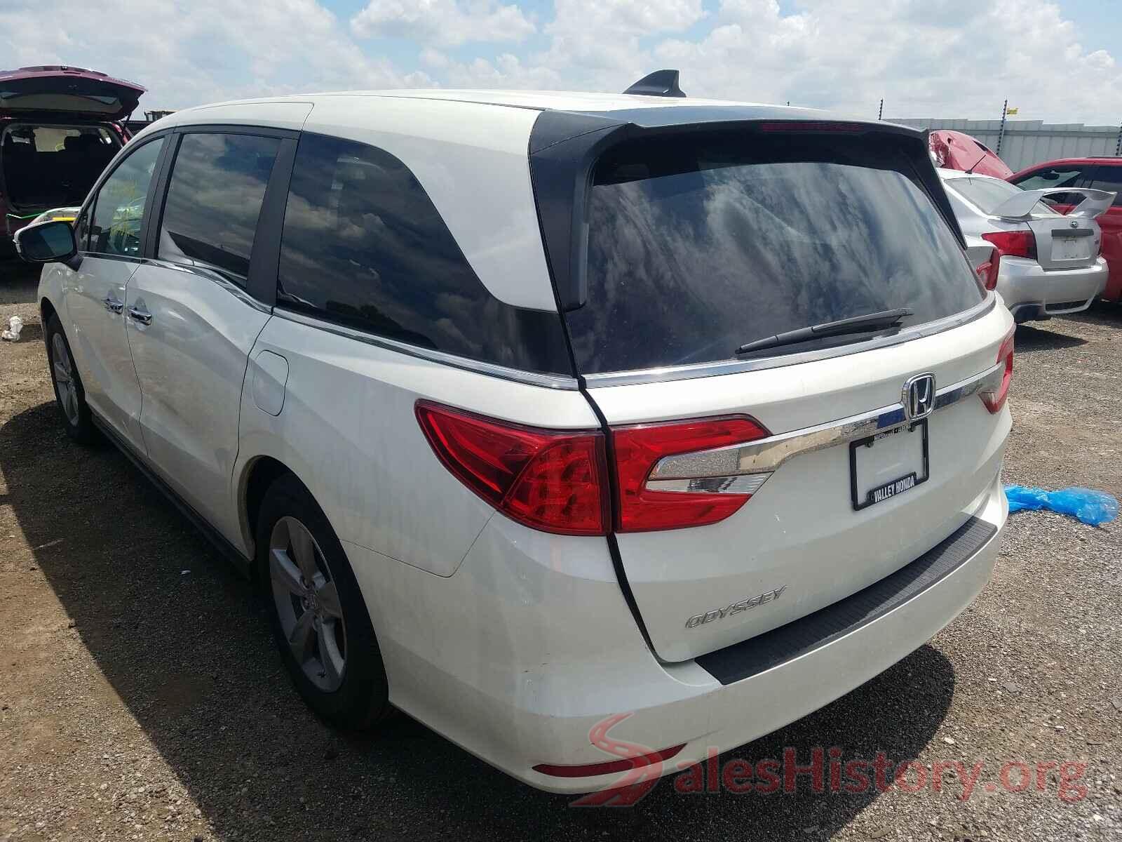 5FNRL6H76KB110039 2019 HONDA ODYSSEY