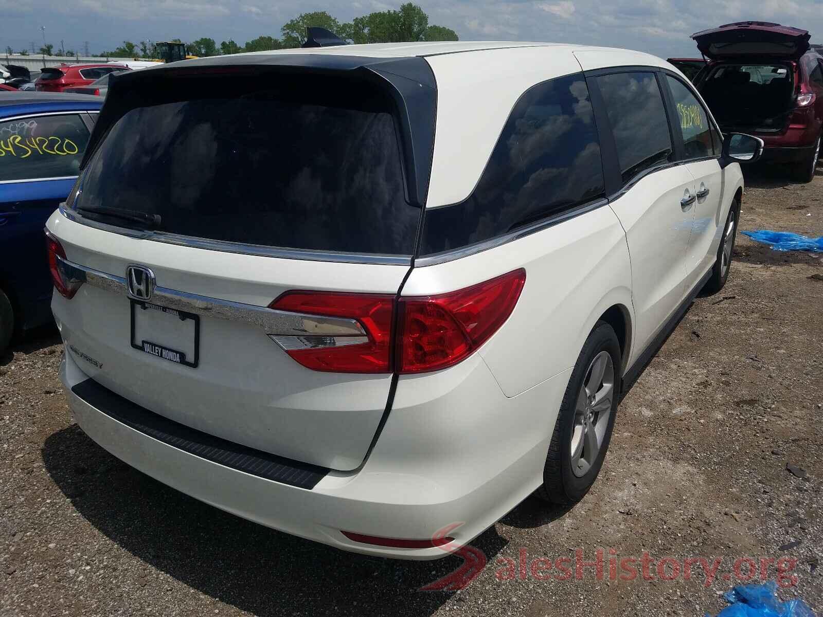 5FNRL6H76KB110039 2019 HONDA ODYSSEY