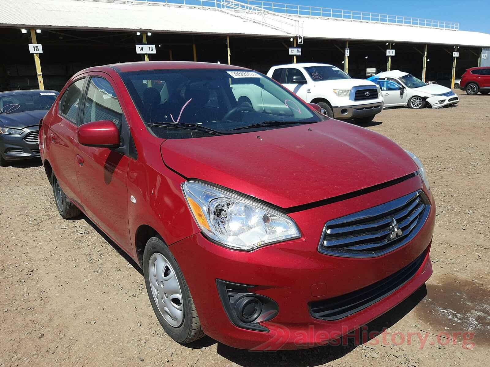 ML32F3FJ1JHF06924 2018 MITSUBISHI MIRAGE