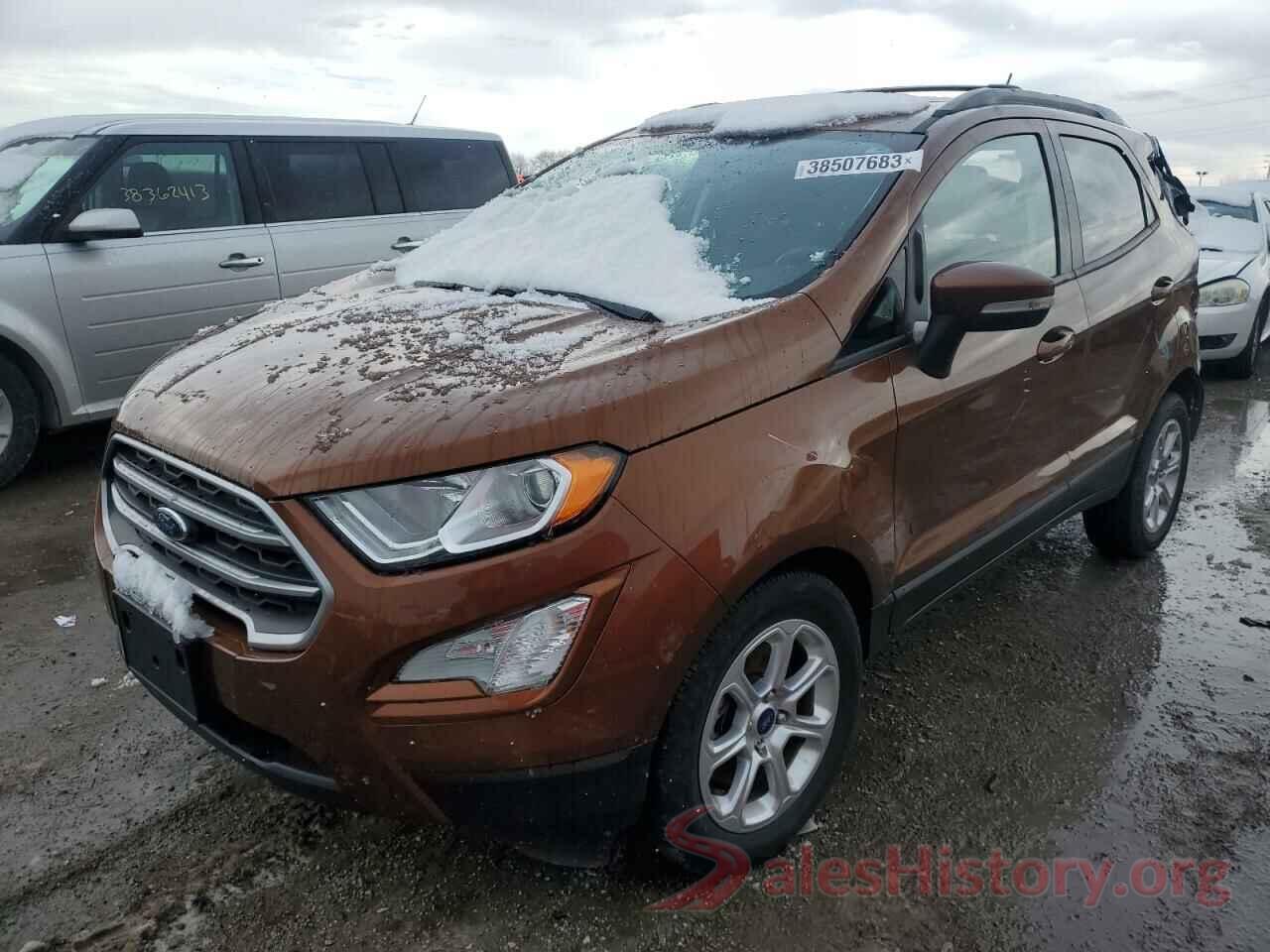 MAJ3S2GE1KC289207 2019 FORD ECOSPORT