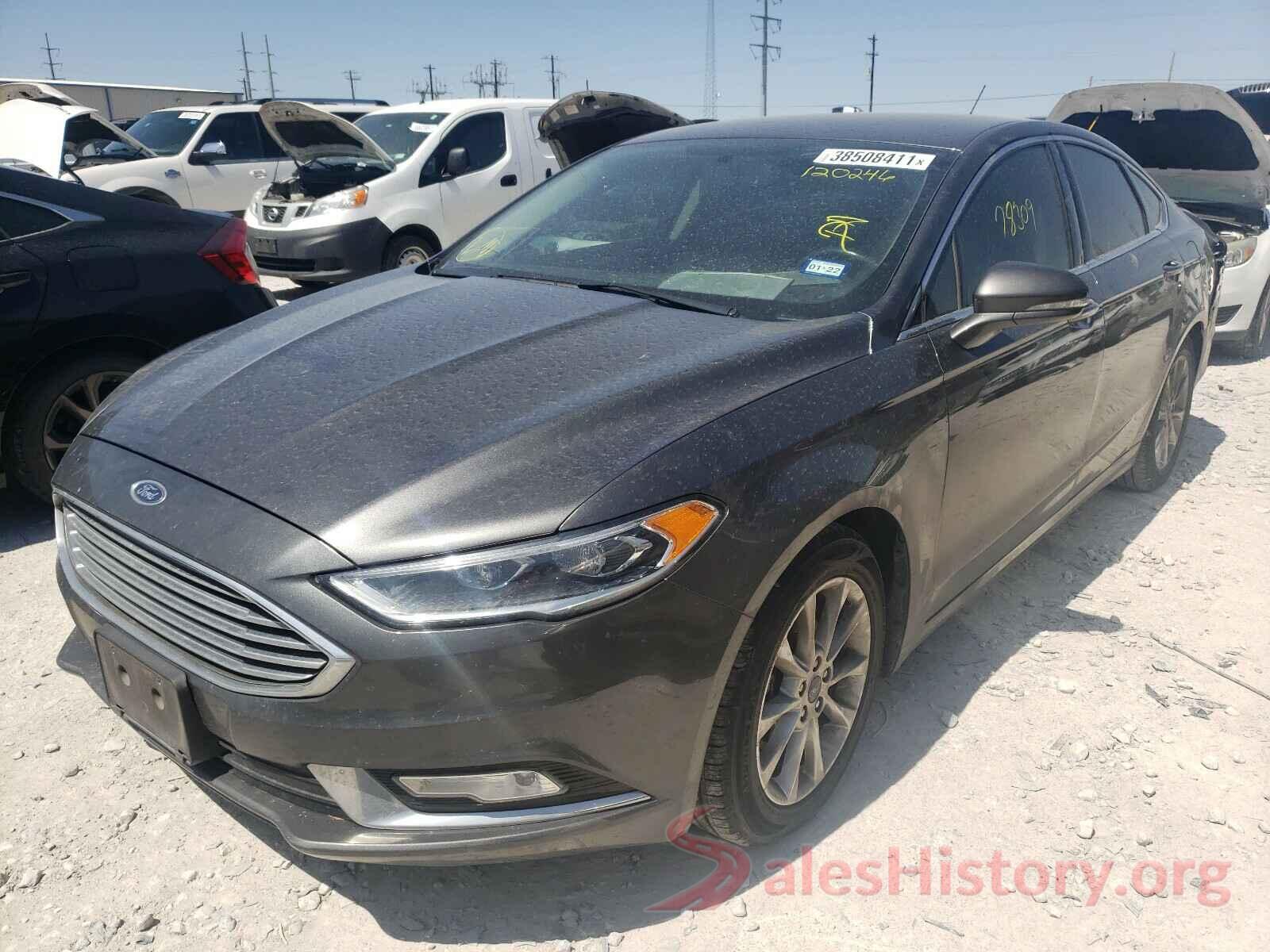 3FA6P0HD7HR120246 2017 FORD FUSION